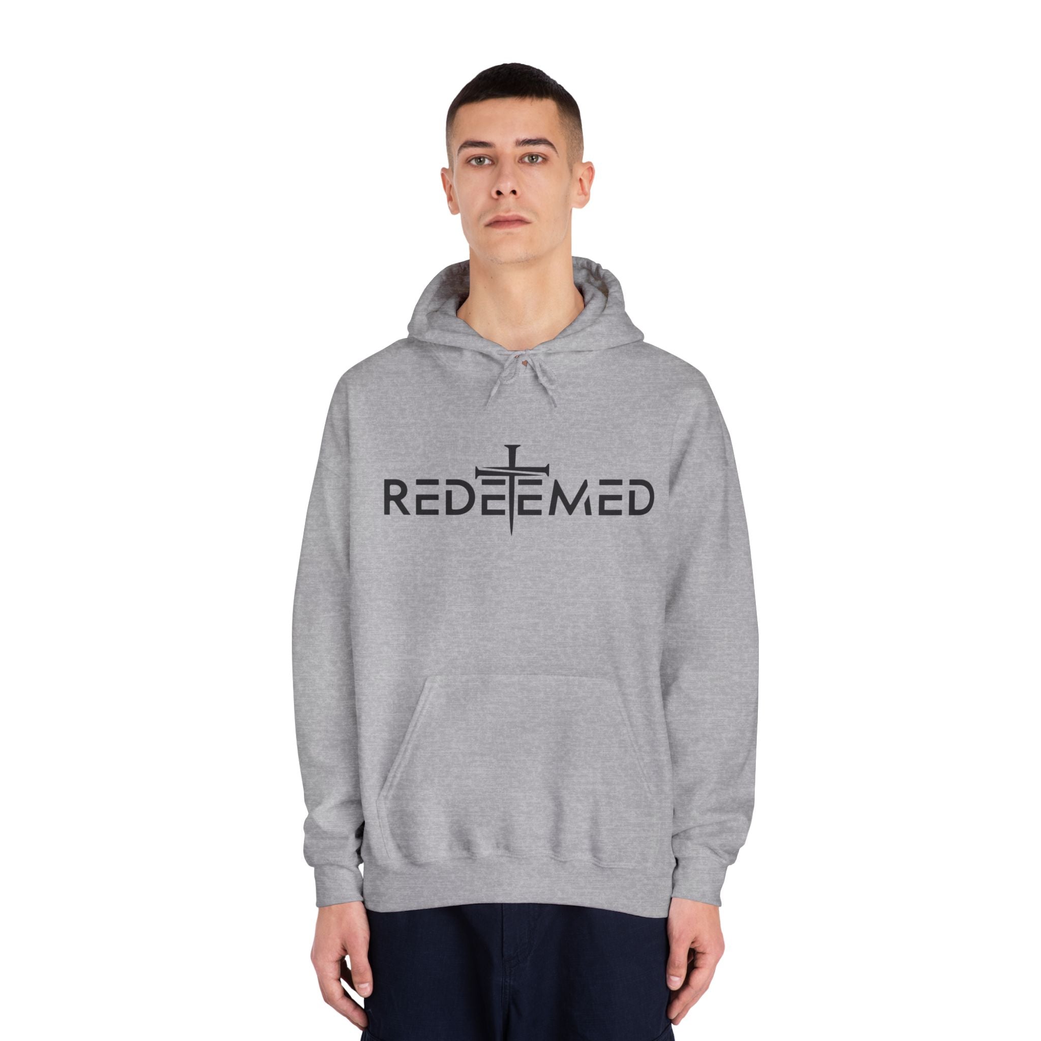 Faith Based Teen Boys Hoodie - Redeemed | Hoodie by atgodanddesigns
