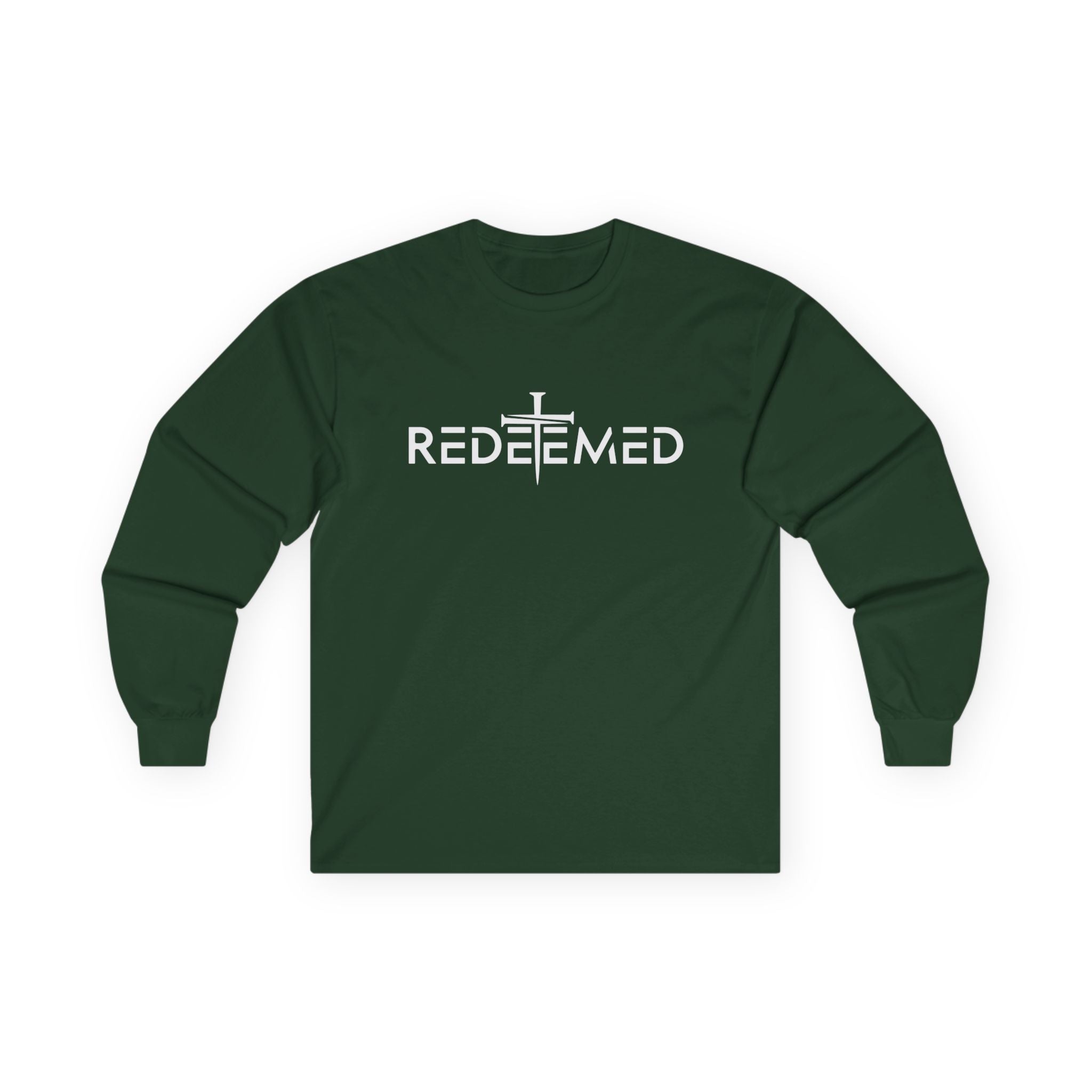 Faith Based Teen Boys Long Sleeve T-Shirt - Redeemed | Long - sleeve by atgodanddesigns