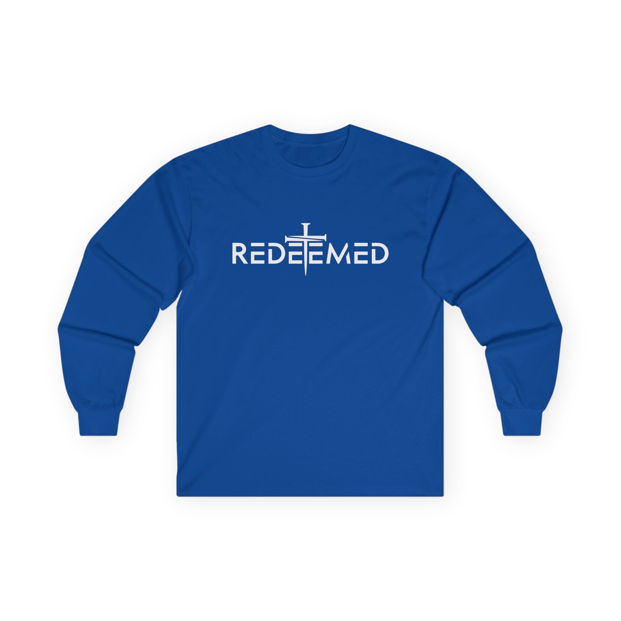 Faith Based Teen Boys Long Sleeve T-Shirt - Redeemed | Long - sleeve by atgodanddesigns