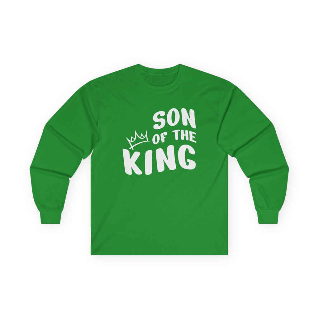 Faith Based Teen Boys Long Sleeve T-Shirts - Son of the King | Long - sleeve by atgodanddesigns