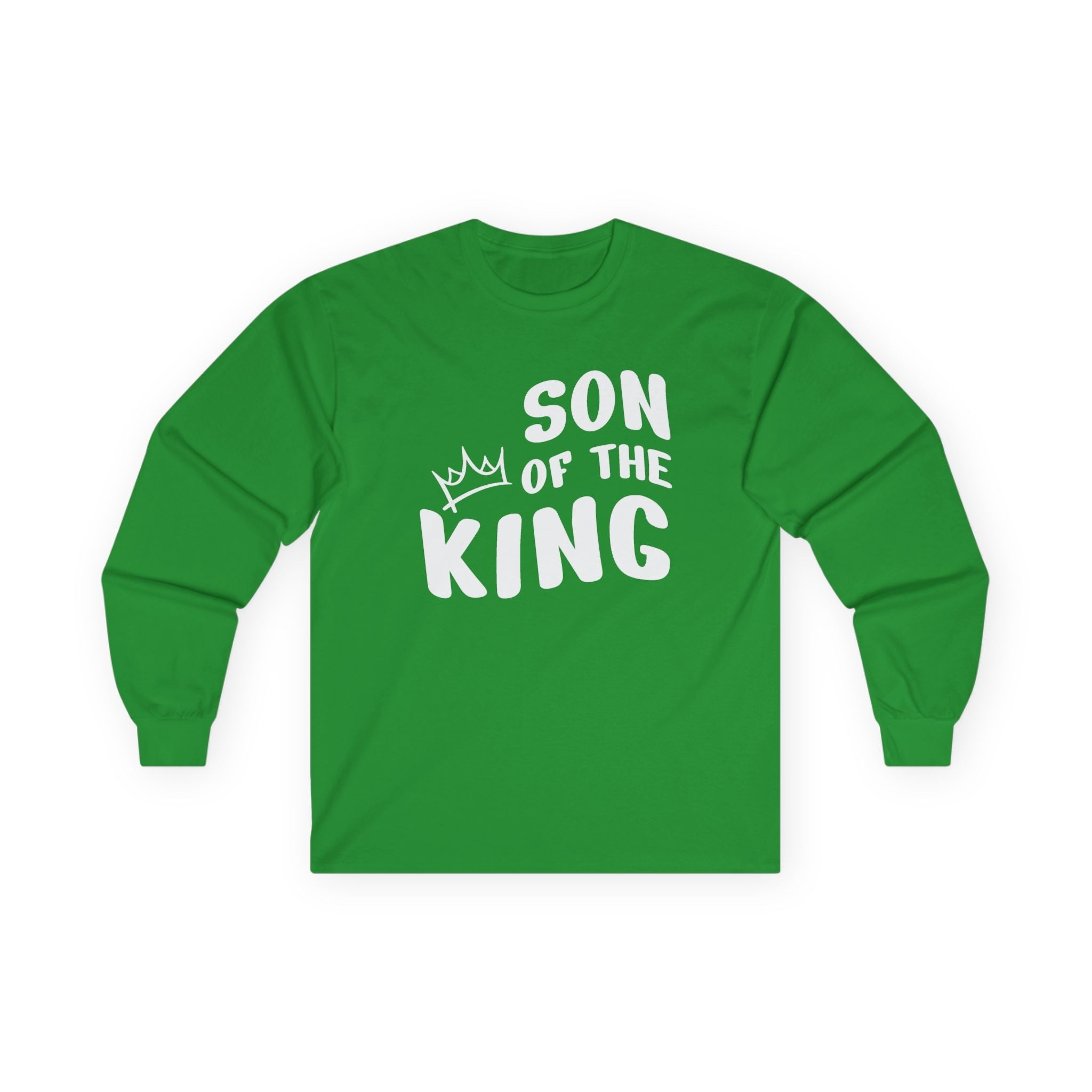 Faith Based Teen Boys Long Sleeve T-Shirts - Son of the King | Long - sleeve by atgodanddesigns