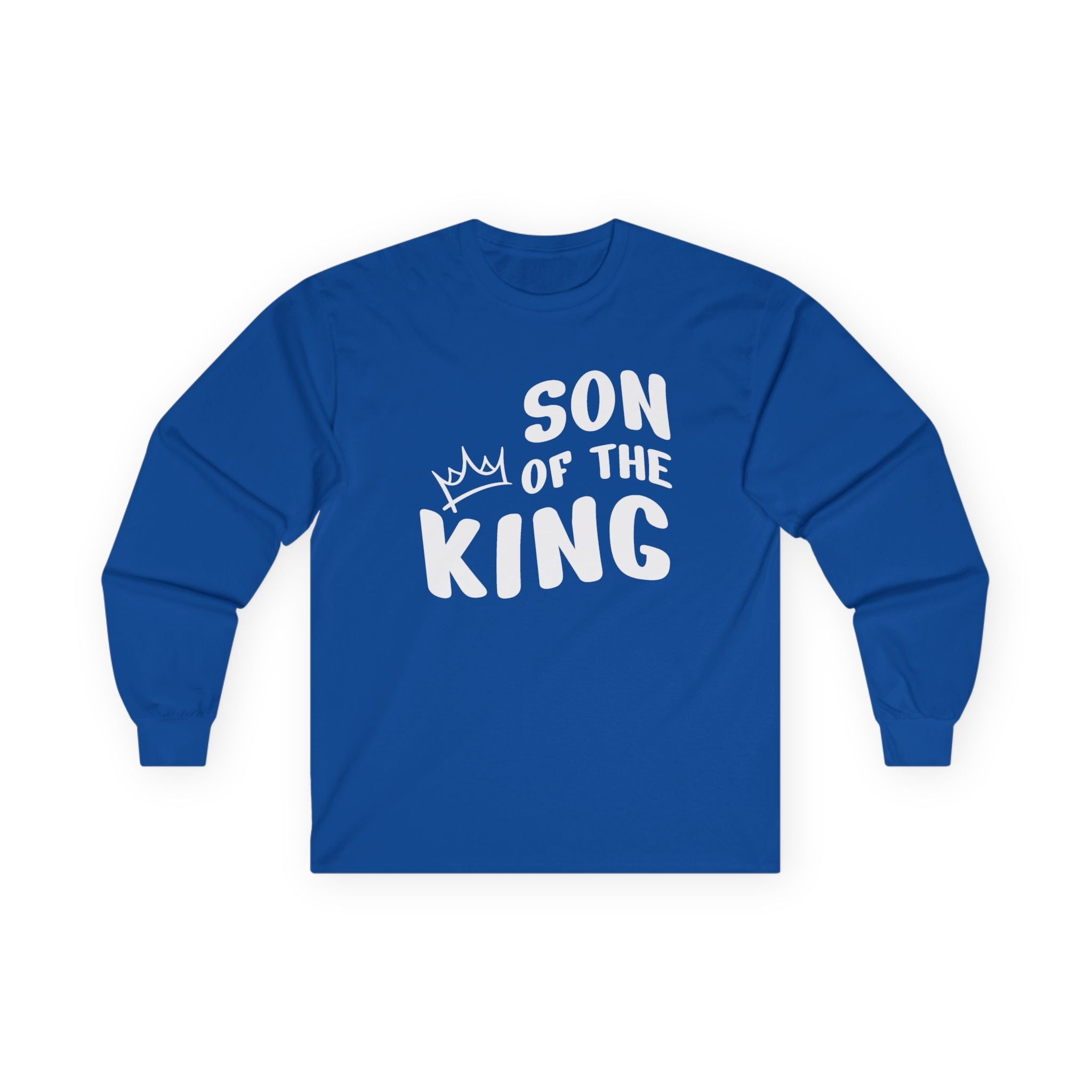 Faith Based Teen Boys Long Sleeve T-Shirts - Son of the King | Long - sleeve by atgodanddesigns