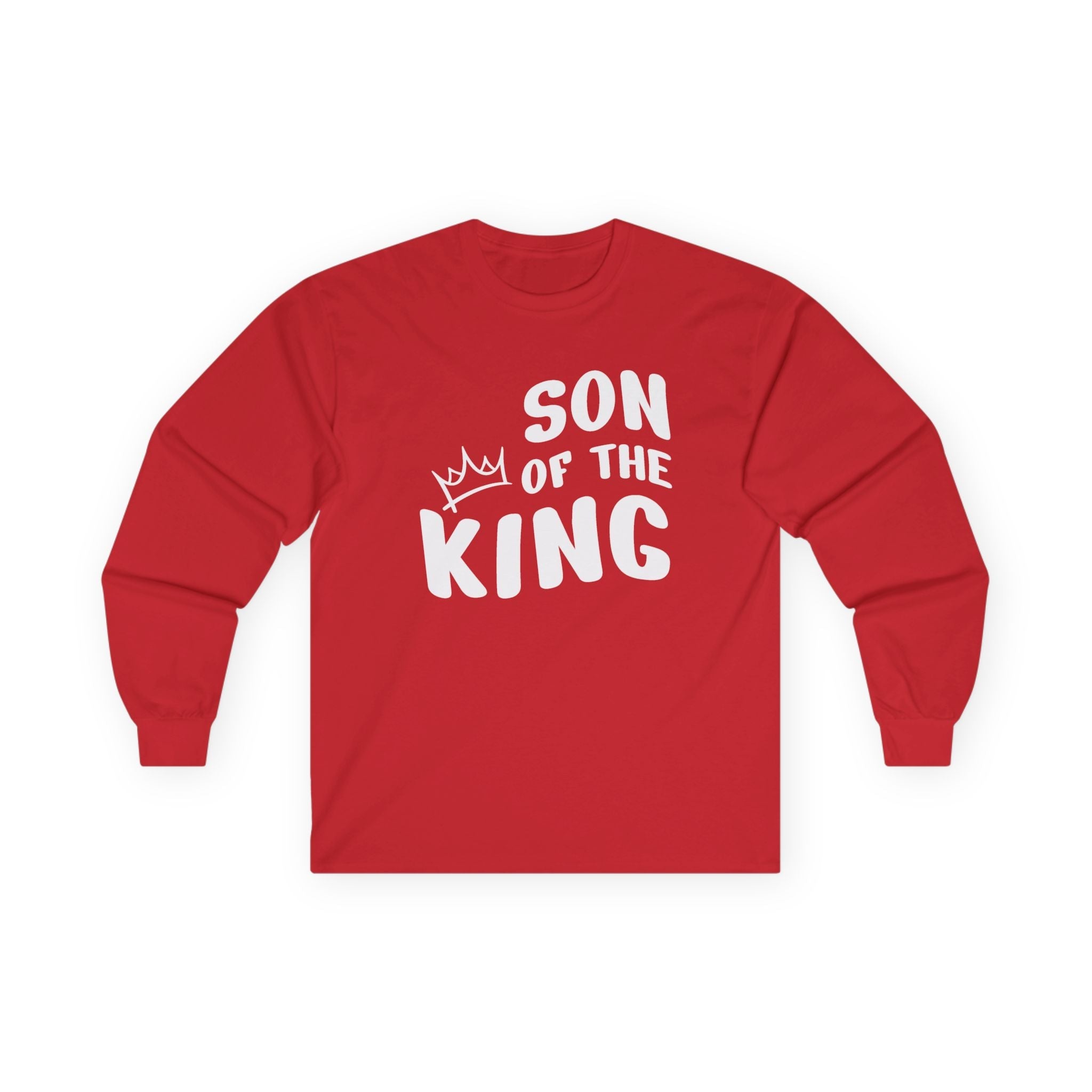 Faith Based Teen Boys Long Sleeve T-Shirts - Son of the King | Long - sleeve by atgodanddesigns