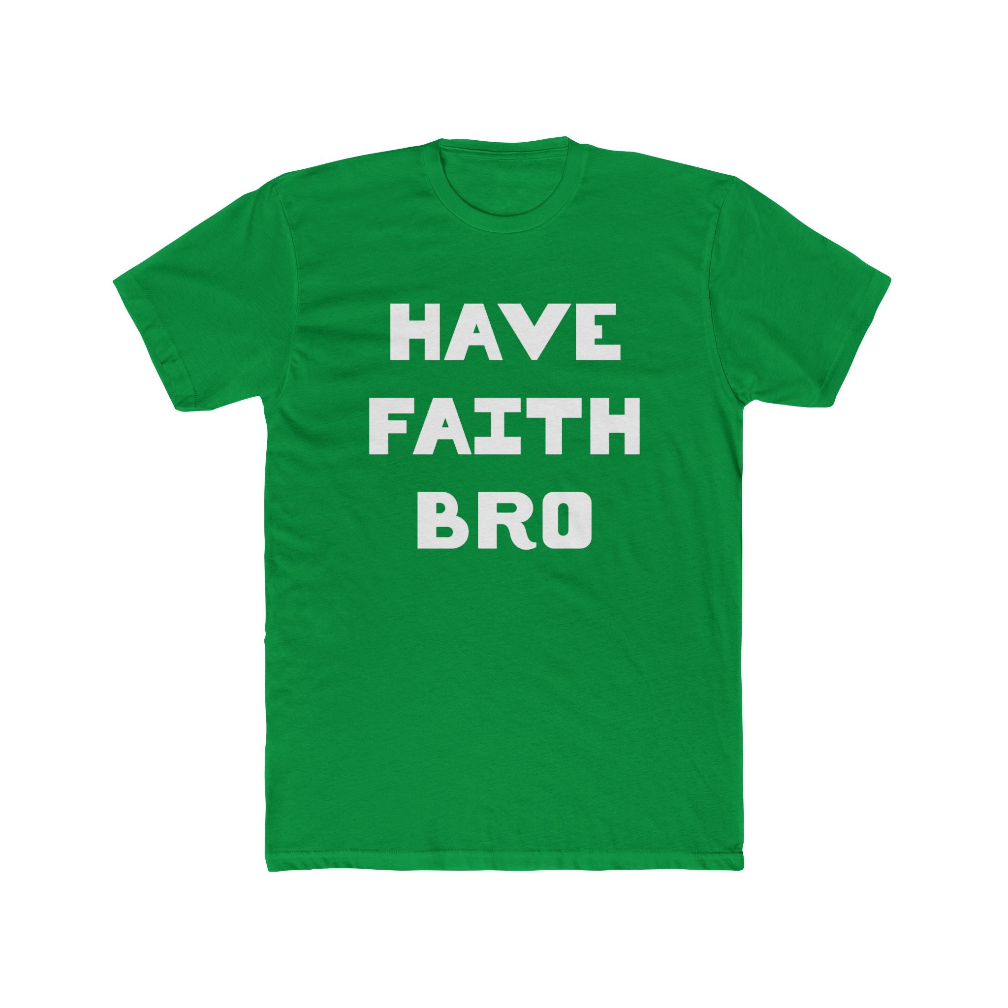 Faith Based Teen Boys T-Shirt - Have Faith Bro | T-Shirt by atgodanddesigns