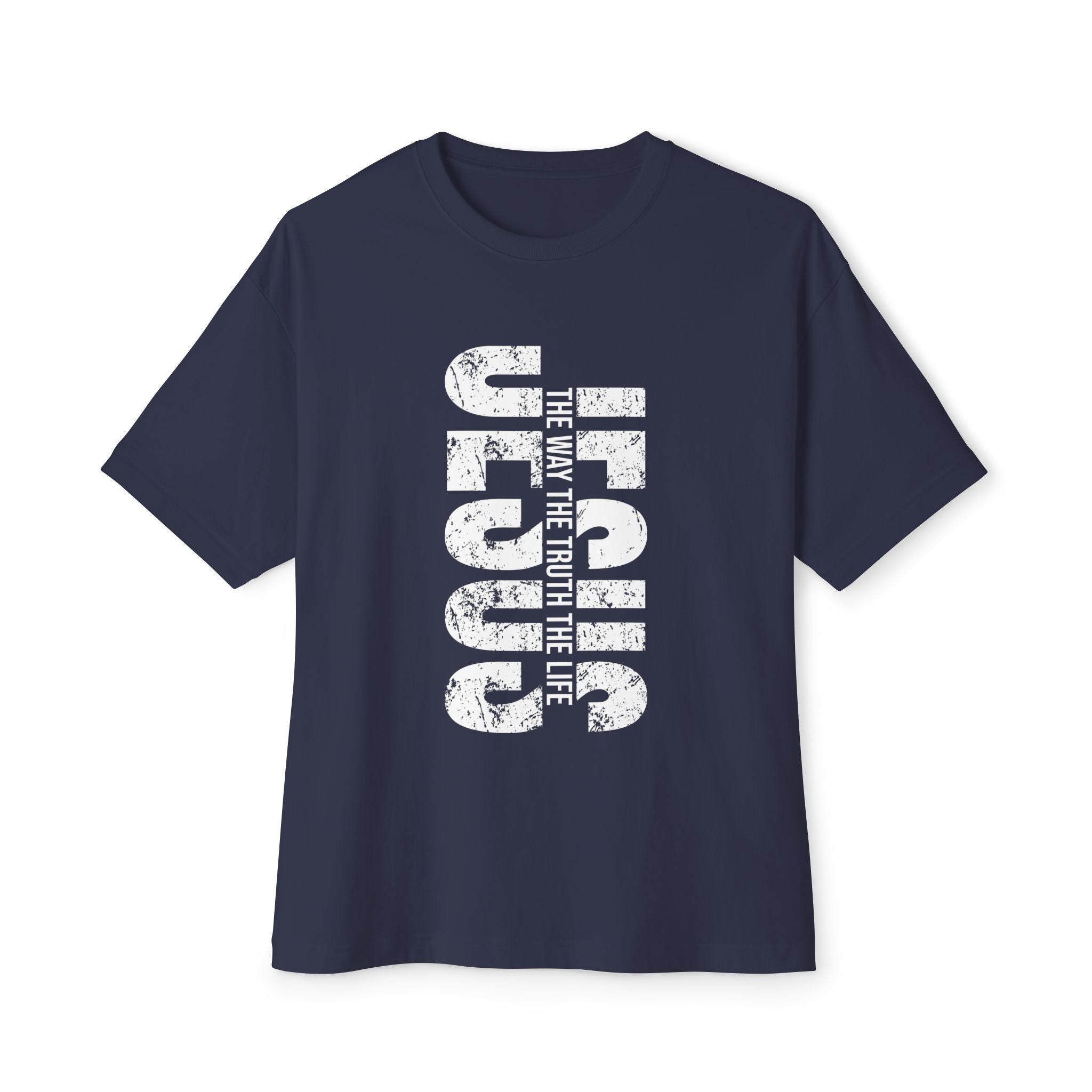 Faith Based Teen Boys T-Shirt - Jesus The Way The Truth The Life | T-Shirt by atgodanddesigns