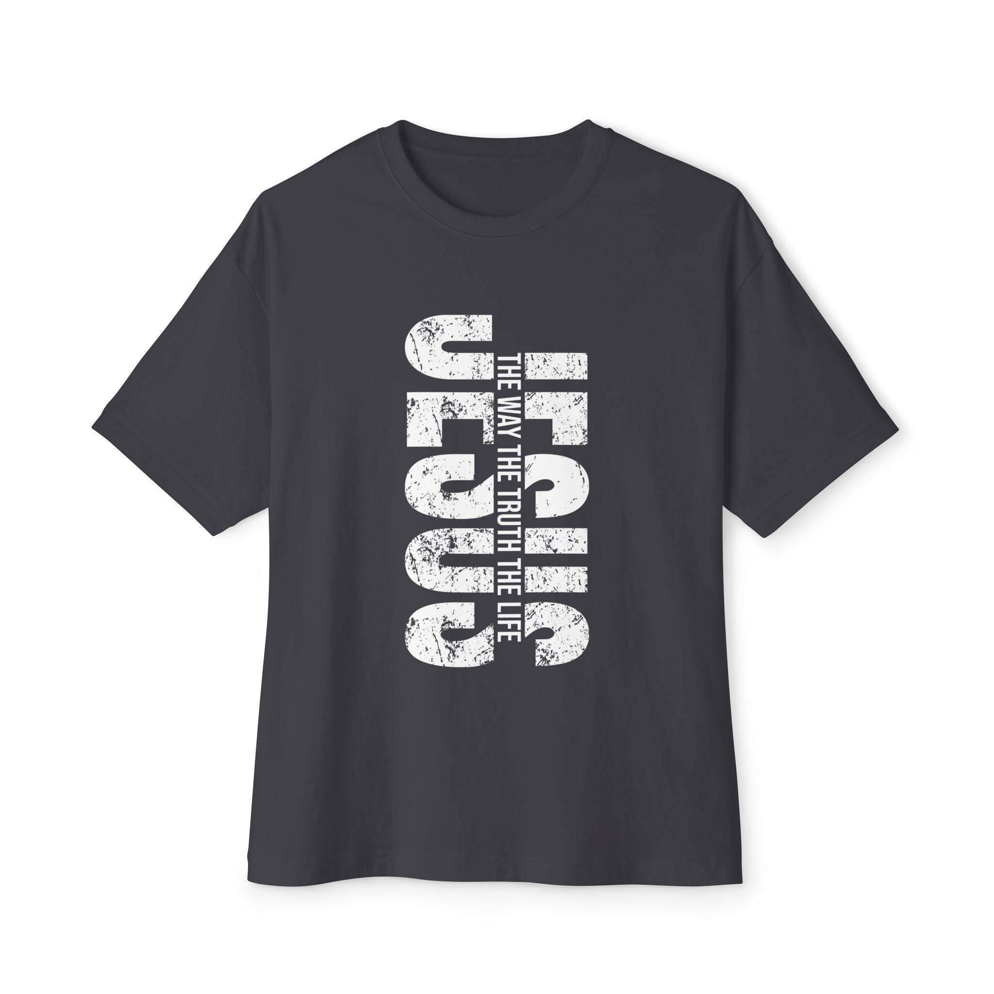 Faith Based Teen Boys T-Shirt - Jesus The Way The Truth The Life | T-Shirt by atgodanddesigns