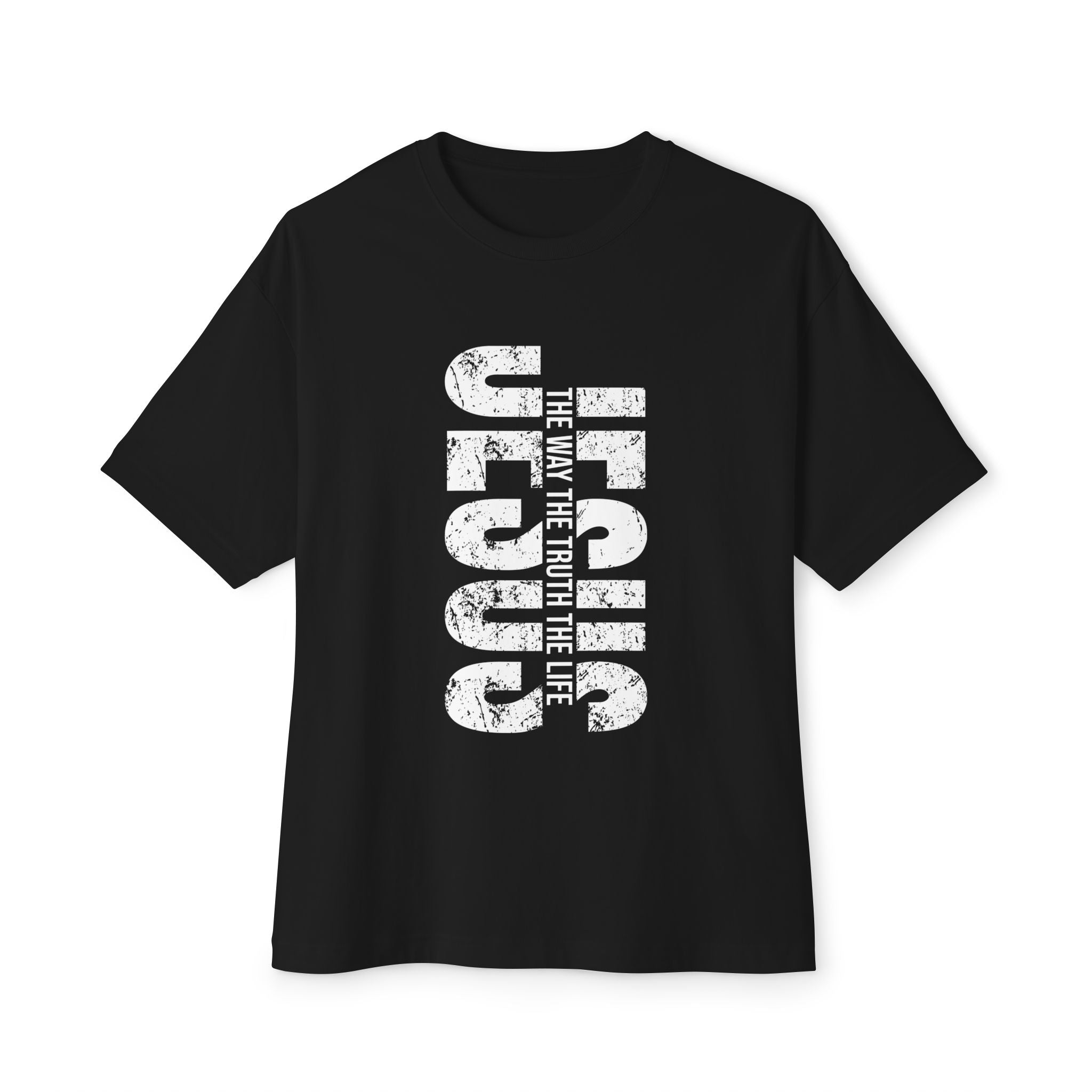 Faith Based Teen Boys T-Shirt - Jesus The Way The Truth The Life | T-Shirt by atgodanddesigns