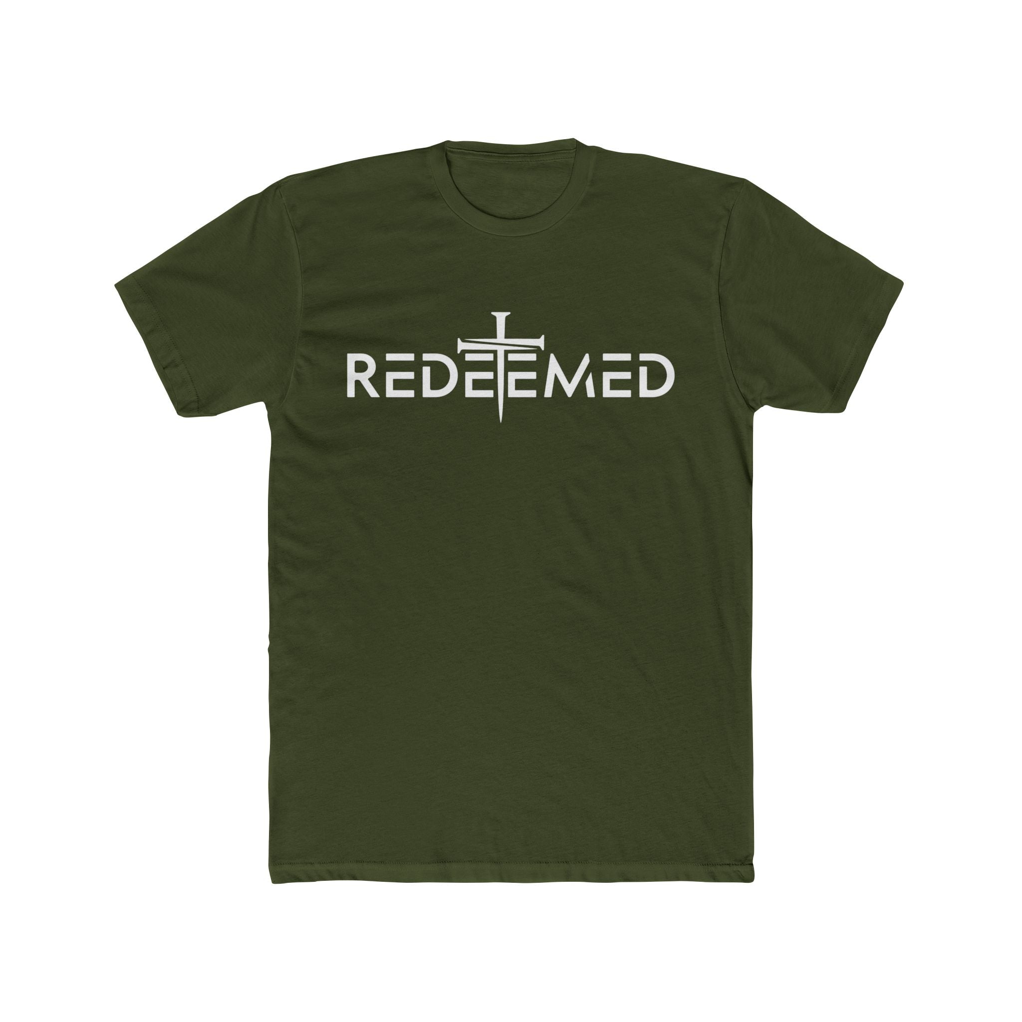 Faith Based Teen Boys T-Shirt - Redeemed | T-Shirt by atgodanddesigns