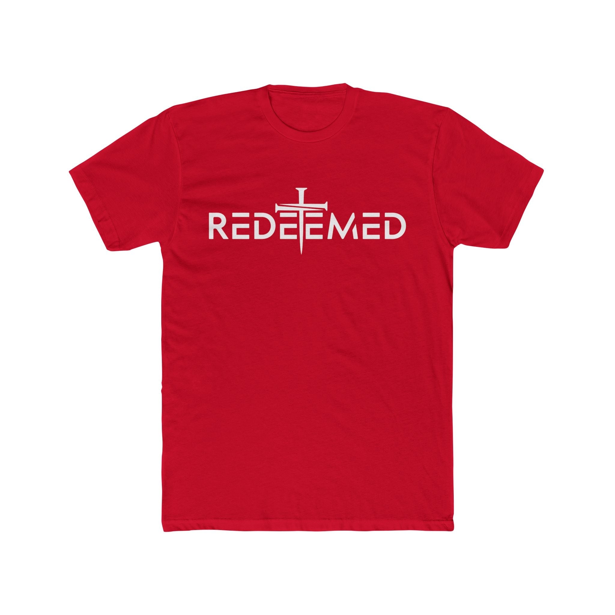 Faith Based Teen Boys T-Shirt - Redeemed | T-Shirt by atgodanddesigns
