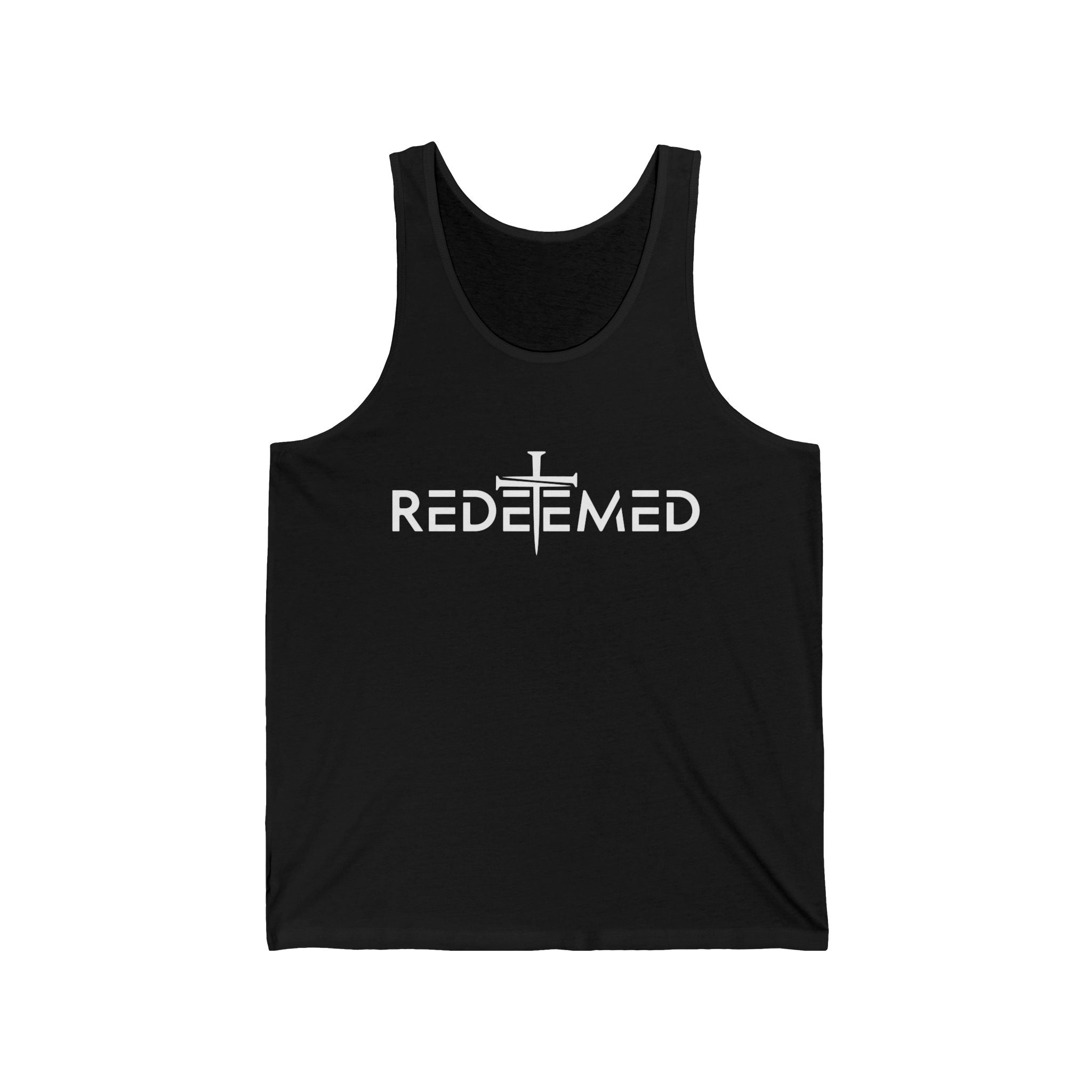 Faith Based Teen Boys Tank - Redeemed | Tank Top by atgodanddesigns