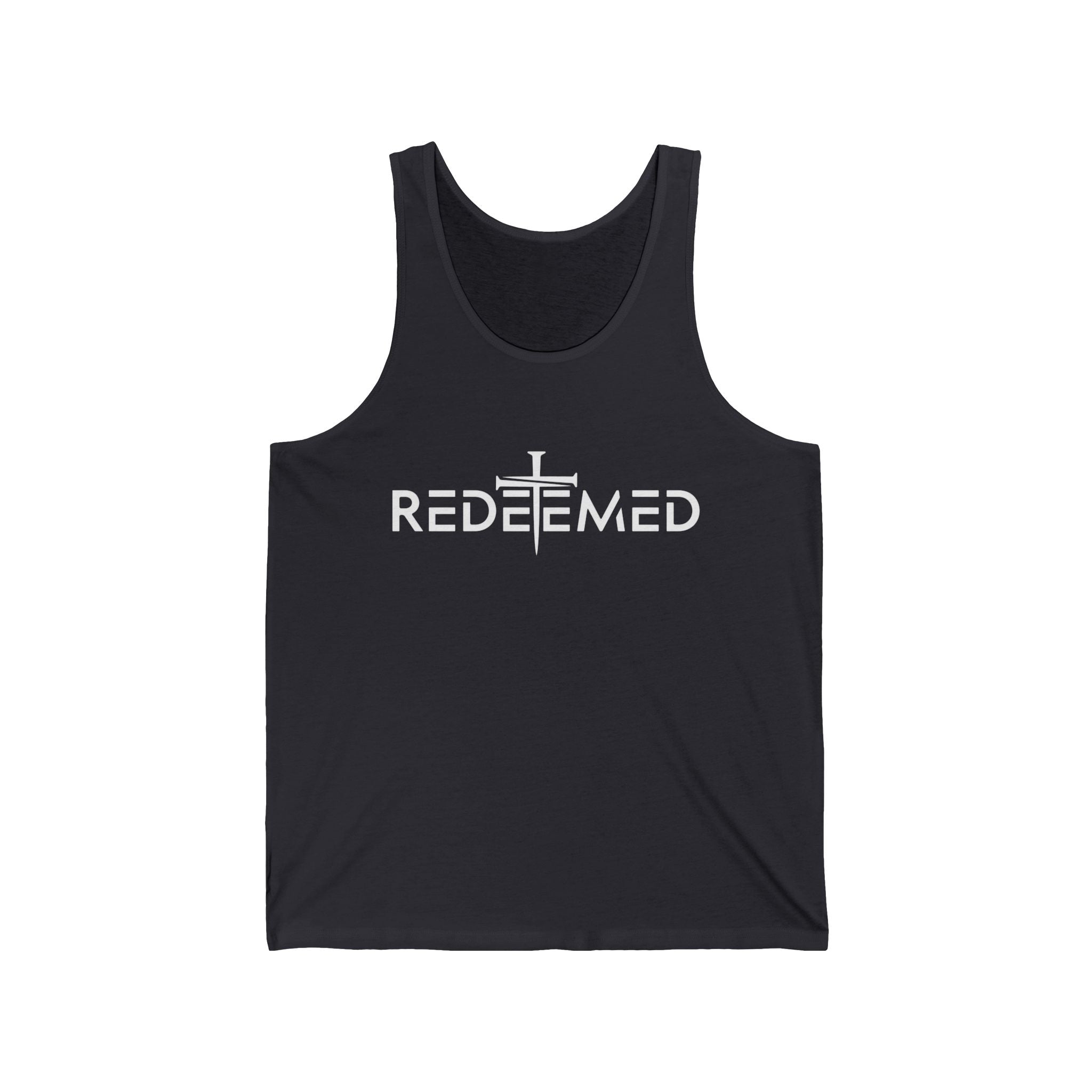 Faith Based Teen Boys Tank - Redeemed | Tank Top by atgodanddesigns