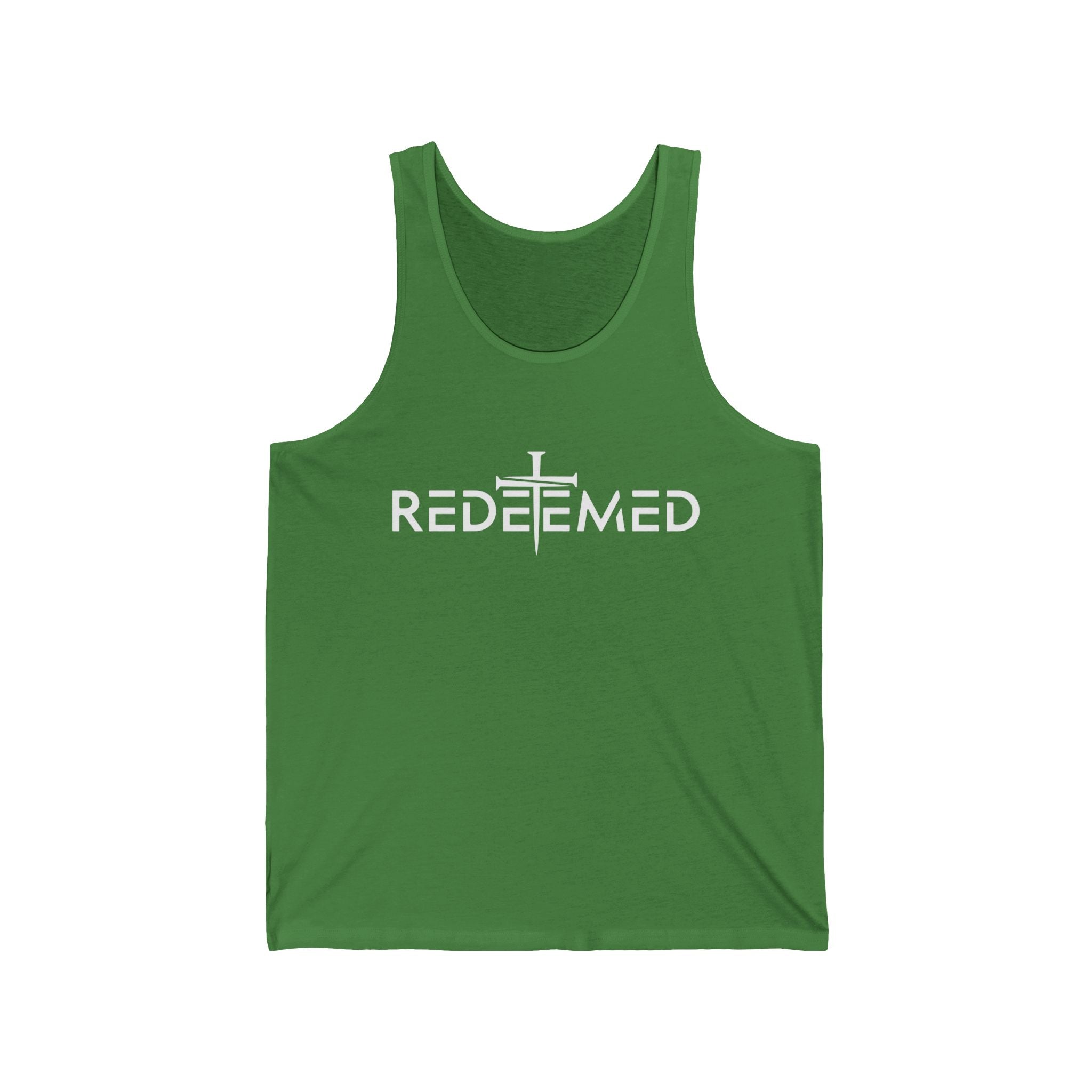 Faith Based Teen Boys Tank - Redeemed | Tank Top by atgodanddesigns