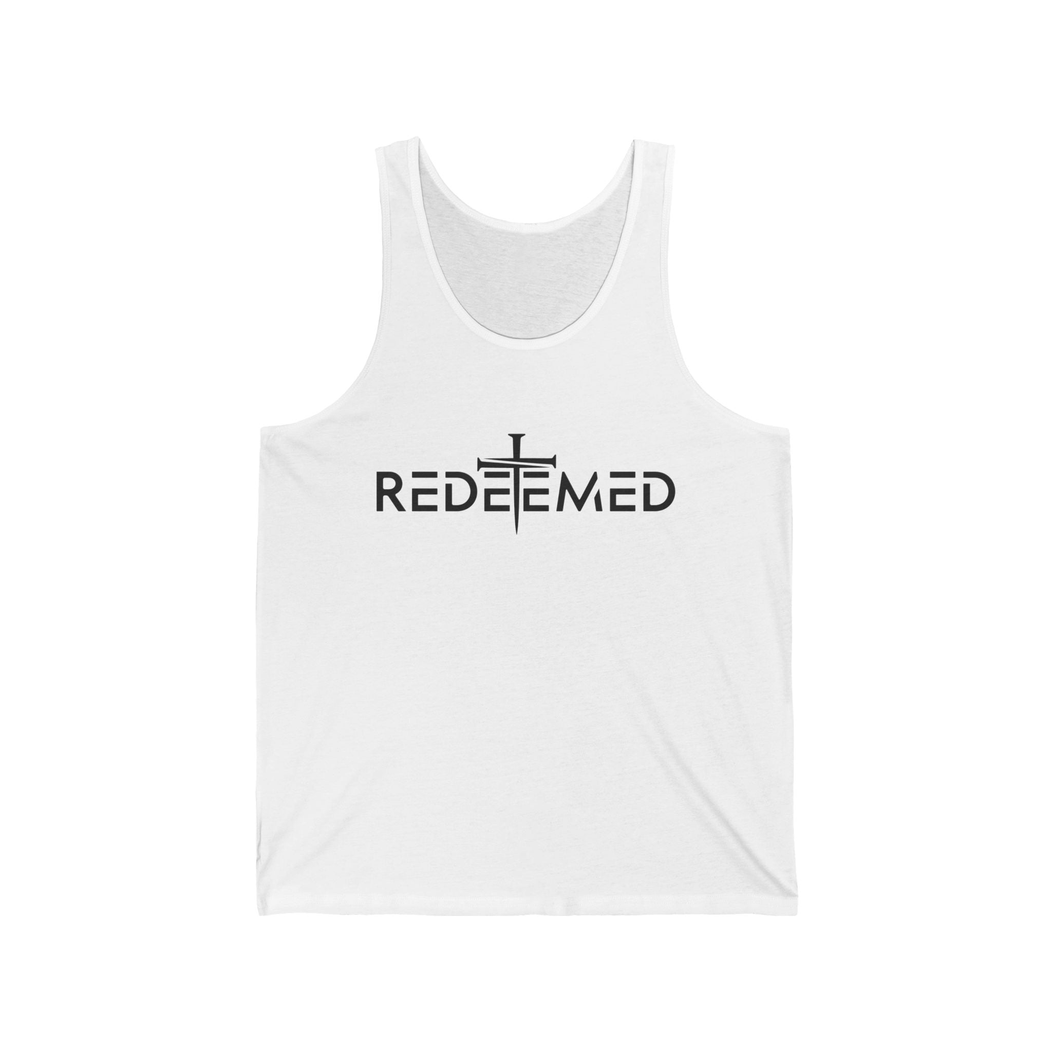 Faith Based Teen Boys Tank - Redeemed | Tank Top by atgodanddesigns