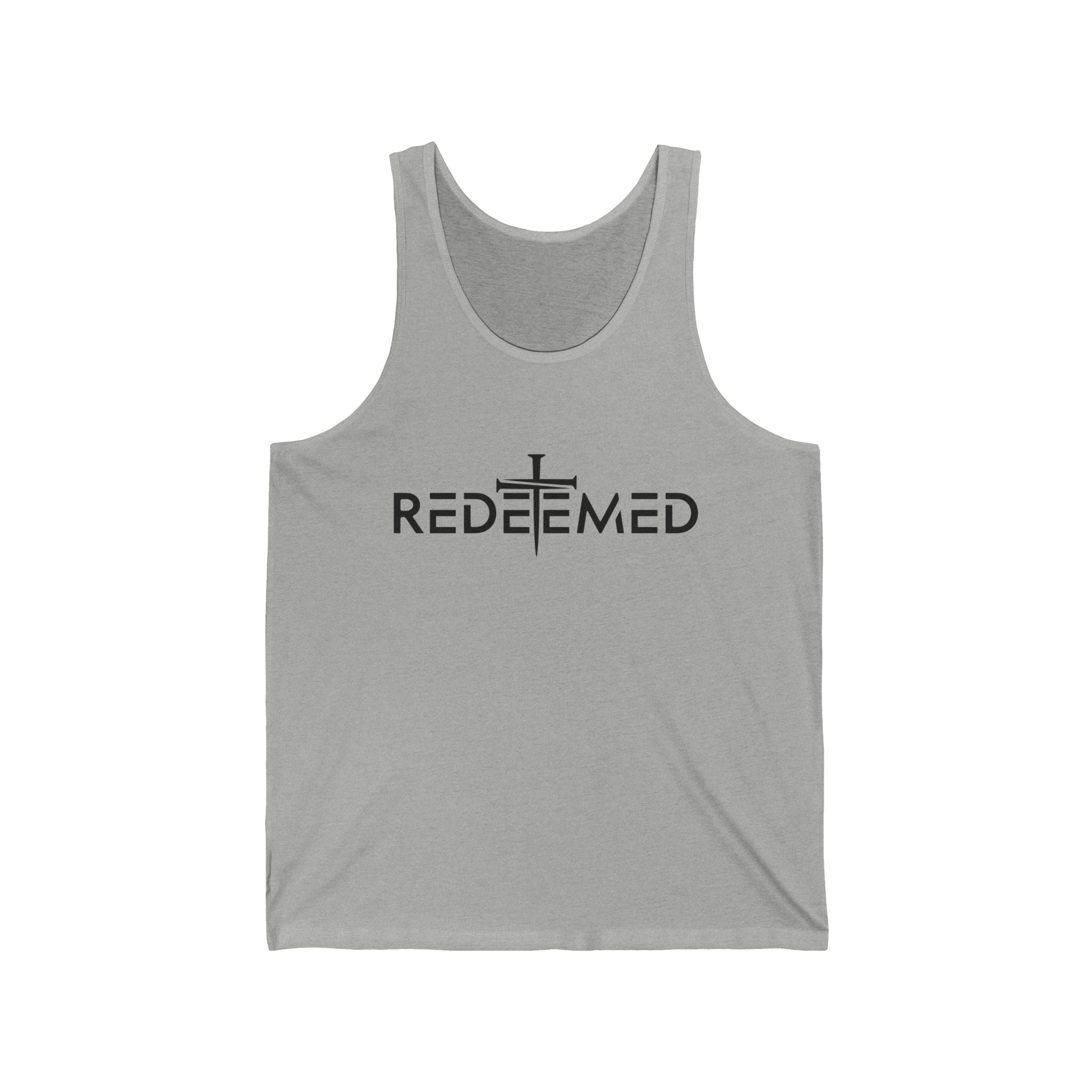 Faith Based Teen Boys Tank - Redeemed | Tank Top by atgodanddesigns