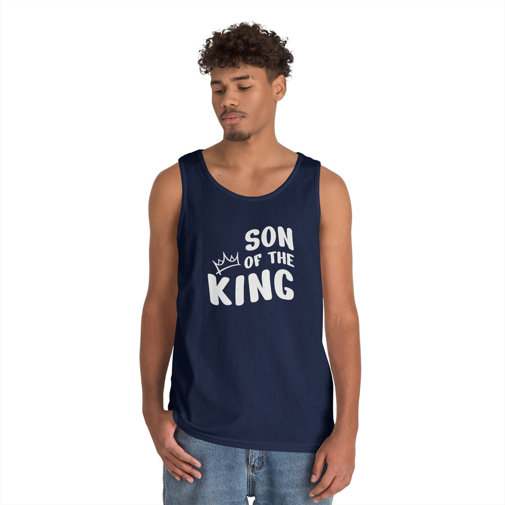 Faith Based Teen Boys Tank - Son of the King | Tank Top by atgodanddesigns
