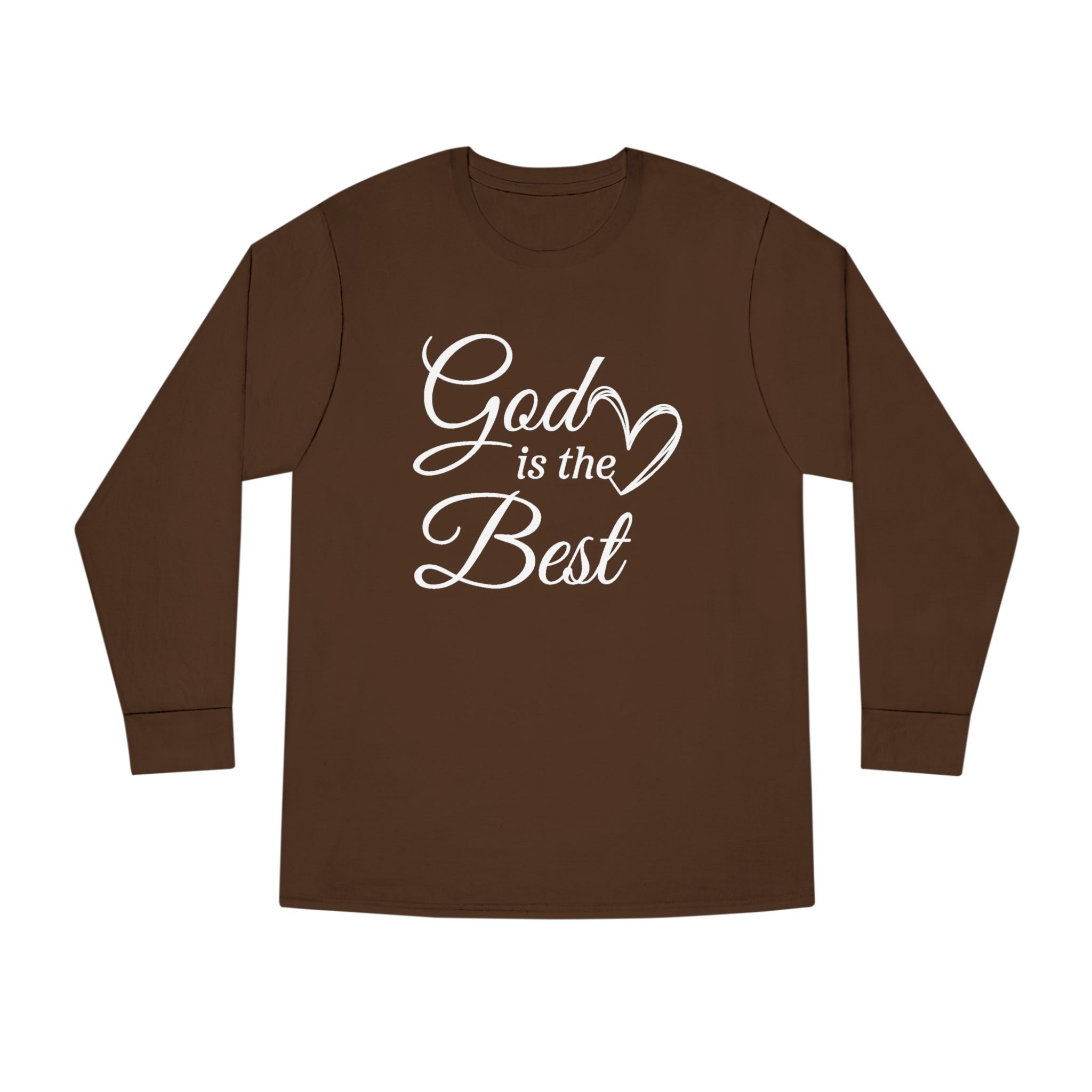 Faith Based Teen Girl Long Sleeve T-Shirt - God Is The Best | Long - sleeve by atgodanddesigns