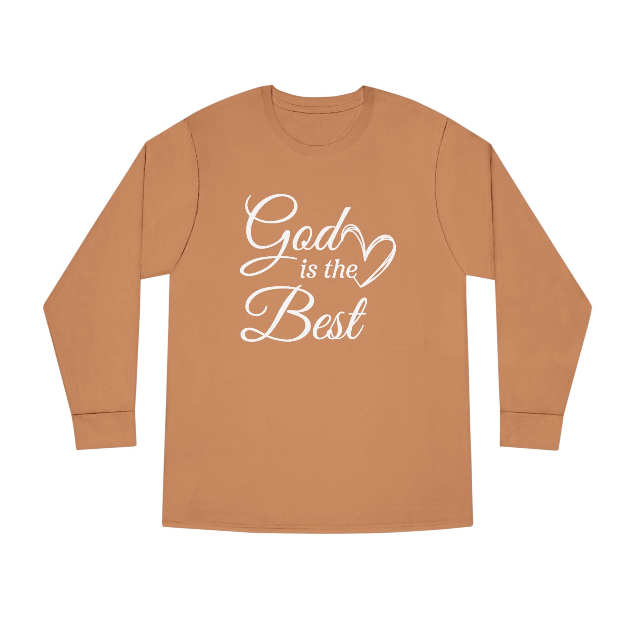 Faith Based Teen Girl Long Sleeve T-Shirt - God Is The Best | Long - sleeve by atgodanddesigns
