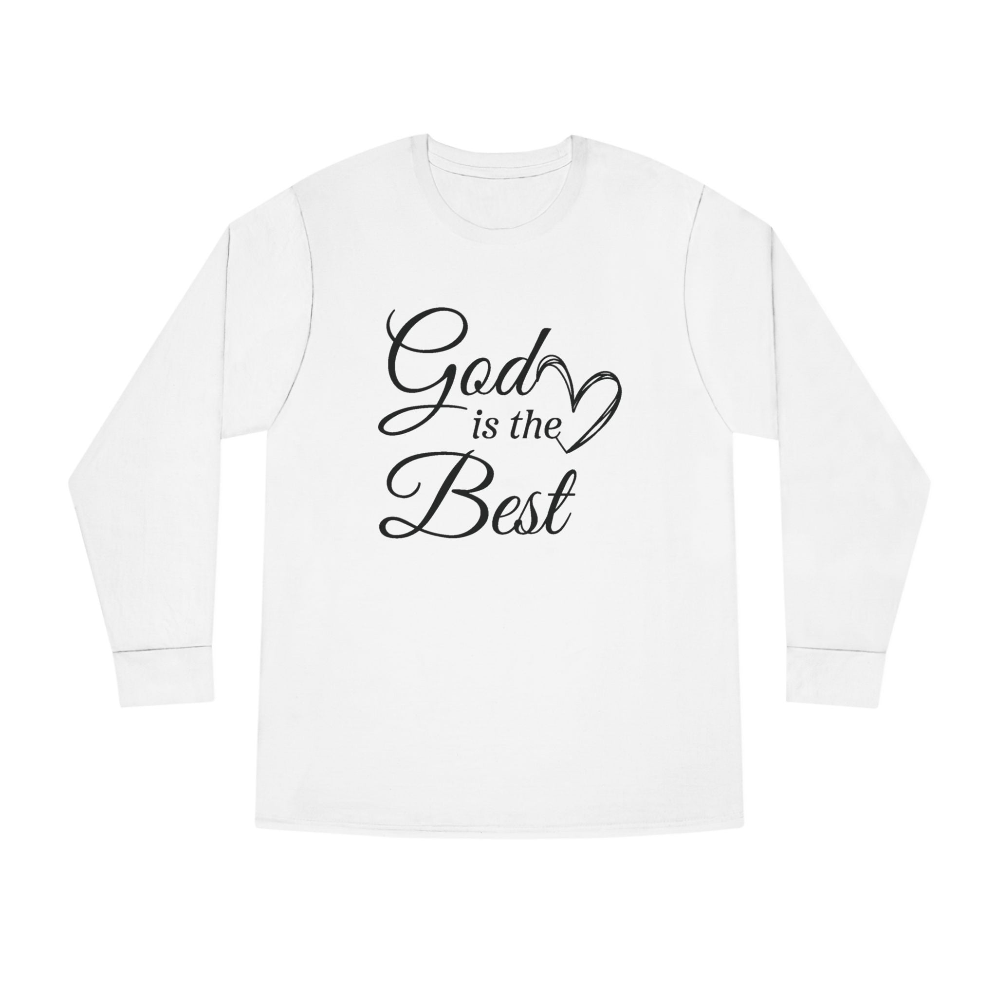 Faith Based Teen Girl Long Sleeve T-Shirt - God Is The Best | Long - sleeve by atgodanddesigns