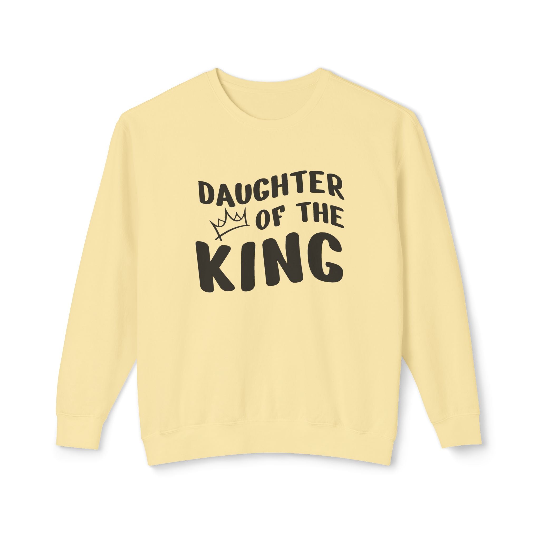 Faith Based Teen Girl Sweatshirt - Daughter of the King | Sweatshirt by atgodanddesigns