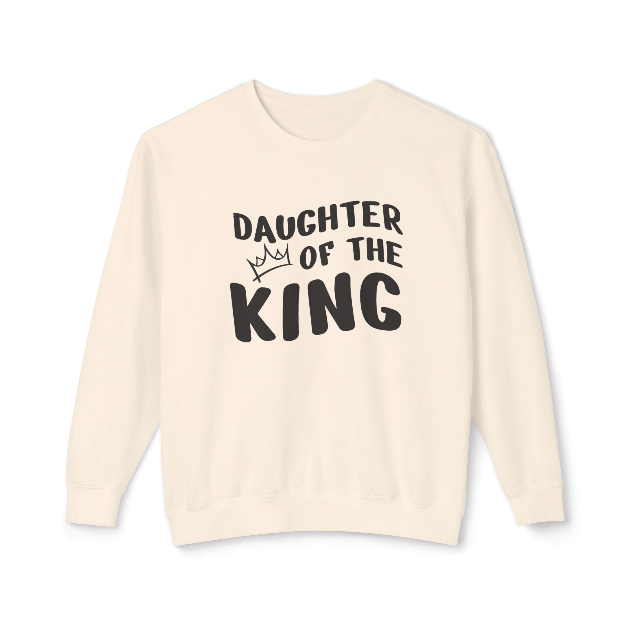 Faith Based Teen Girl Sweatshirt - Daughter of the King | Sweatshirt by atgodanddesigns