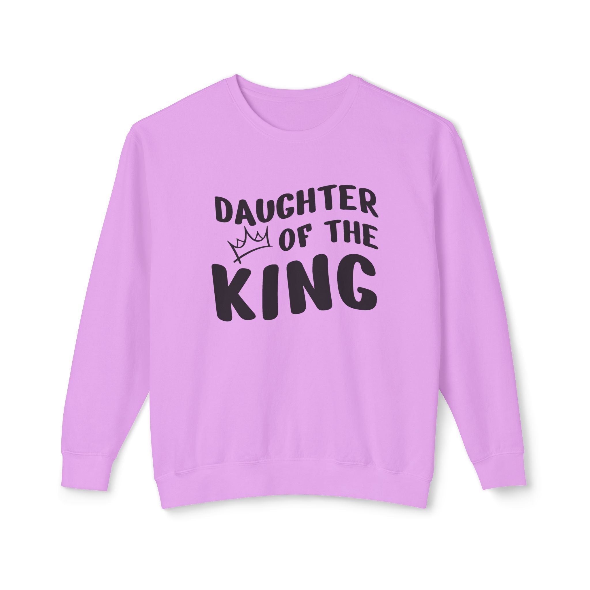 Faith Based Teen Girl Sweatshirt - Daughter of the King | Sweatshirt by atgodanddesigns