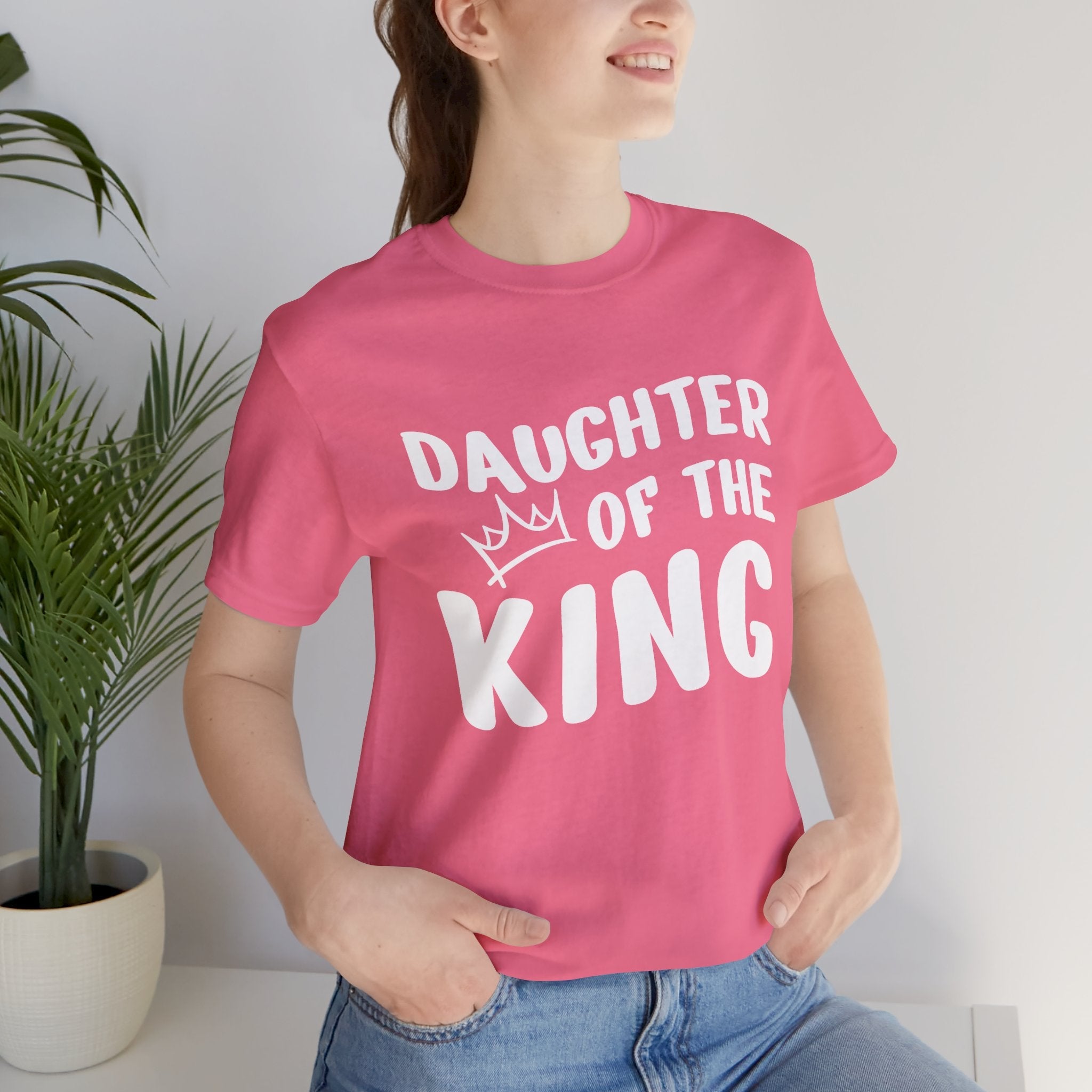Faith Based Teen Girl T-Shirt - Daughter of the King | T-Shirt by atgodanddesigns