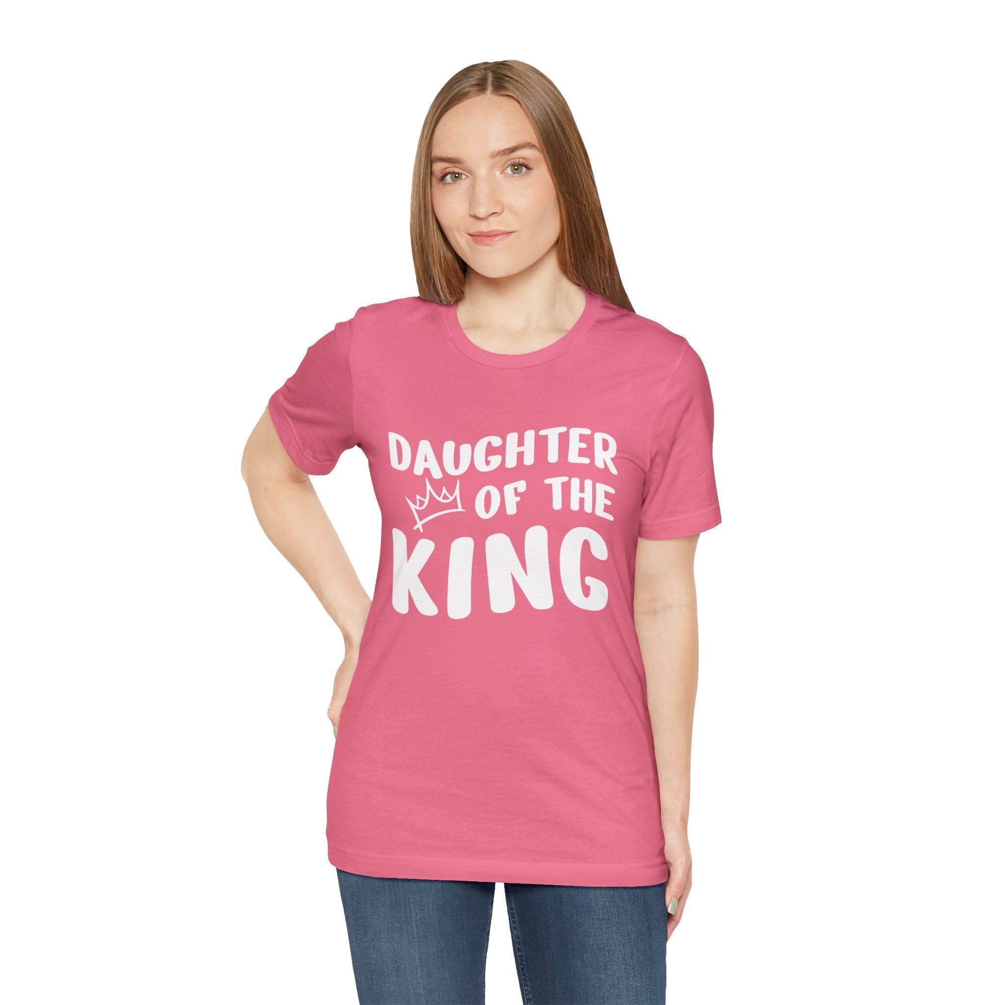 Faith Based Teen Girl T-Shirt - Daughter of the King | T-Shirt by atgodanddesigns