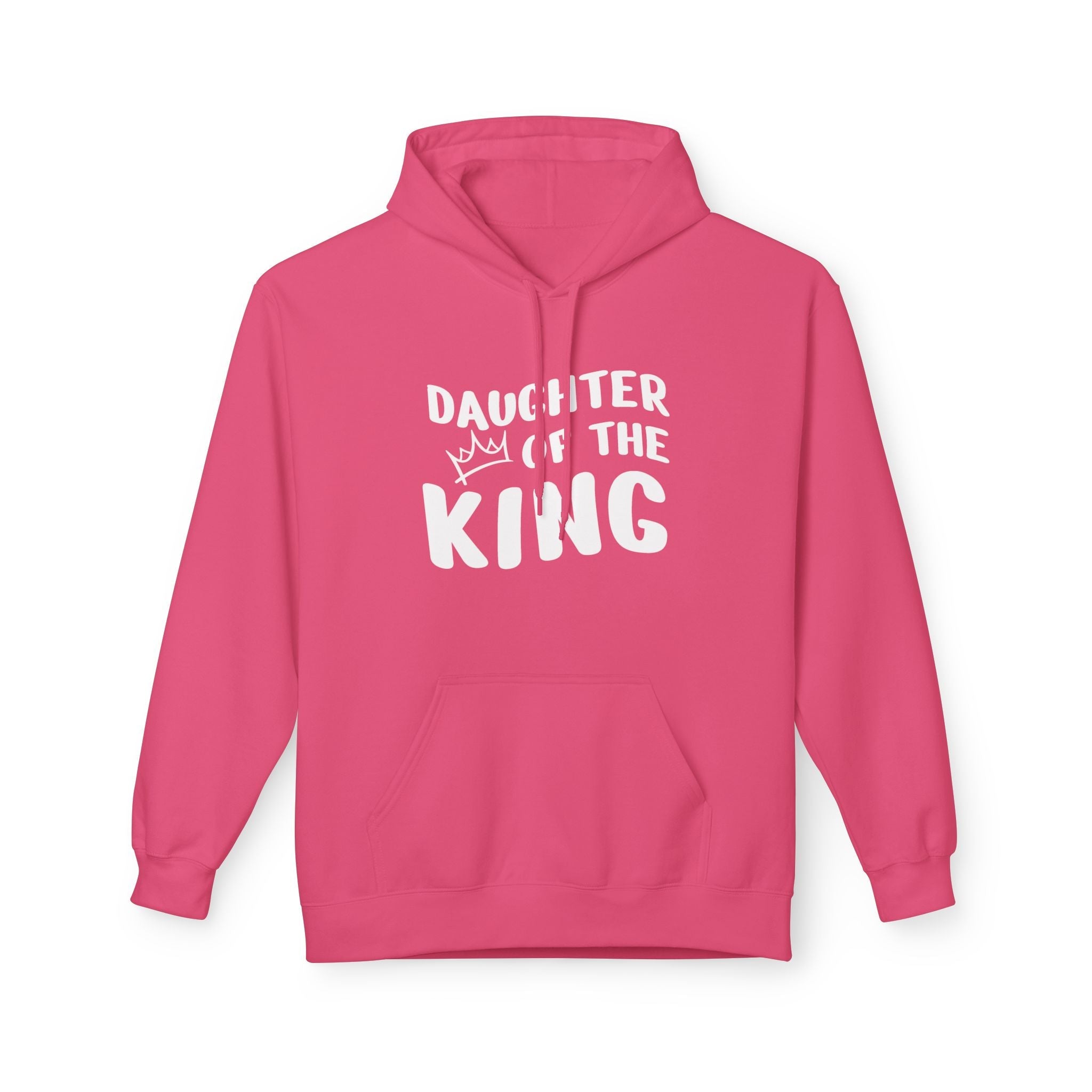 Faith Based Teen Girls Fleece Hoodie - Daughter of the King Hoodie | Hoodie by atgodanddesigns