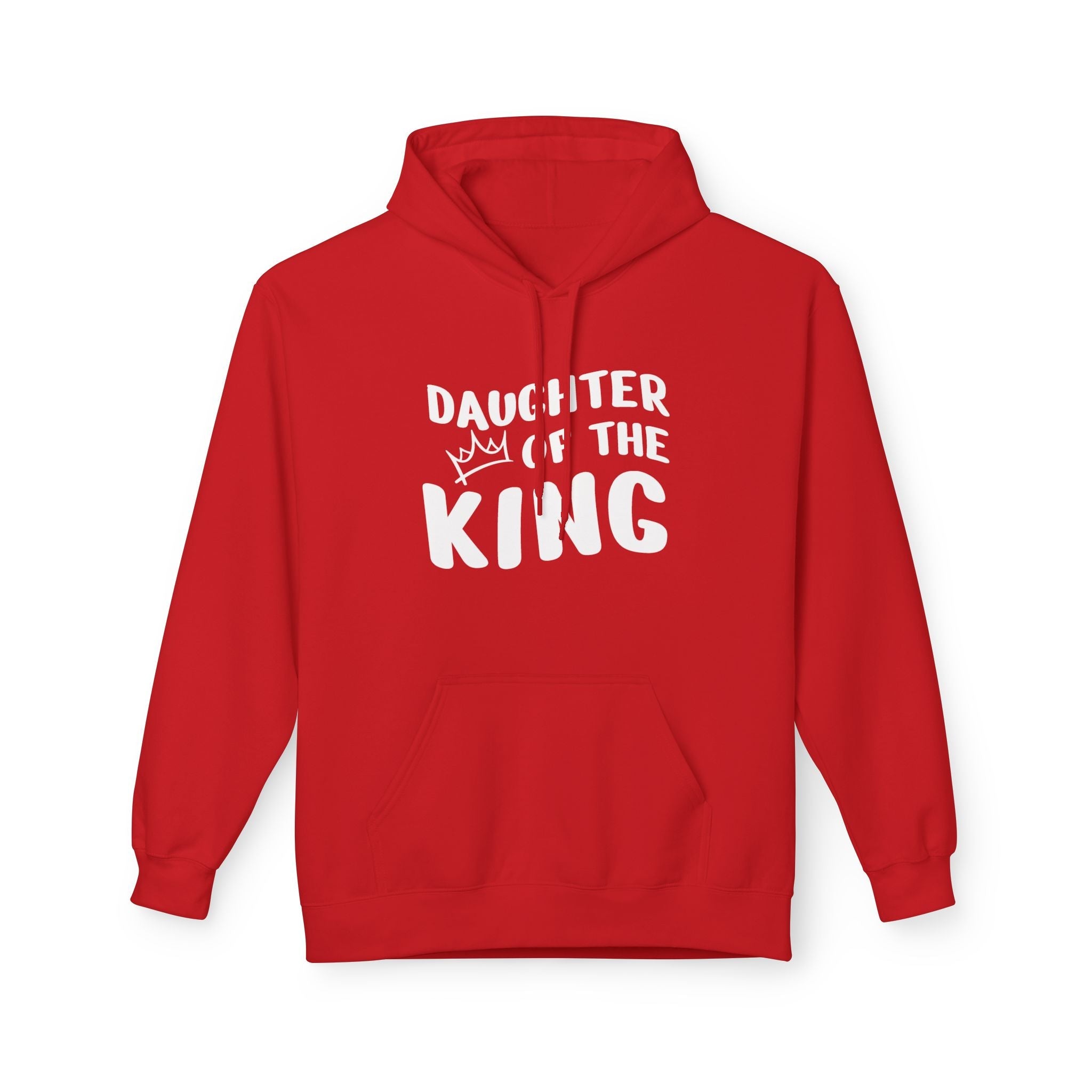 Faith Based Teen Girls Fleece Hoodie - Daughter of the King Hoodie | Hoodie by atgodanddesigns