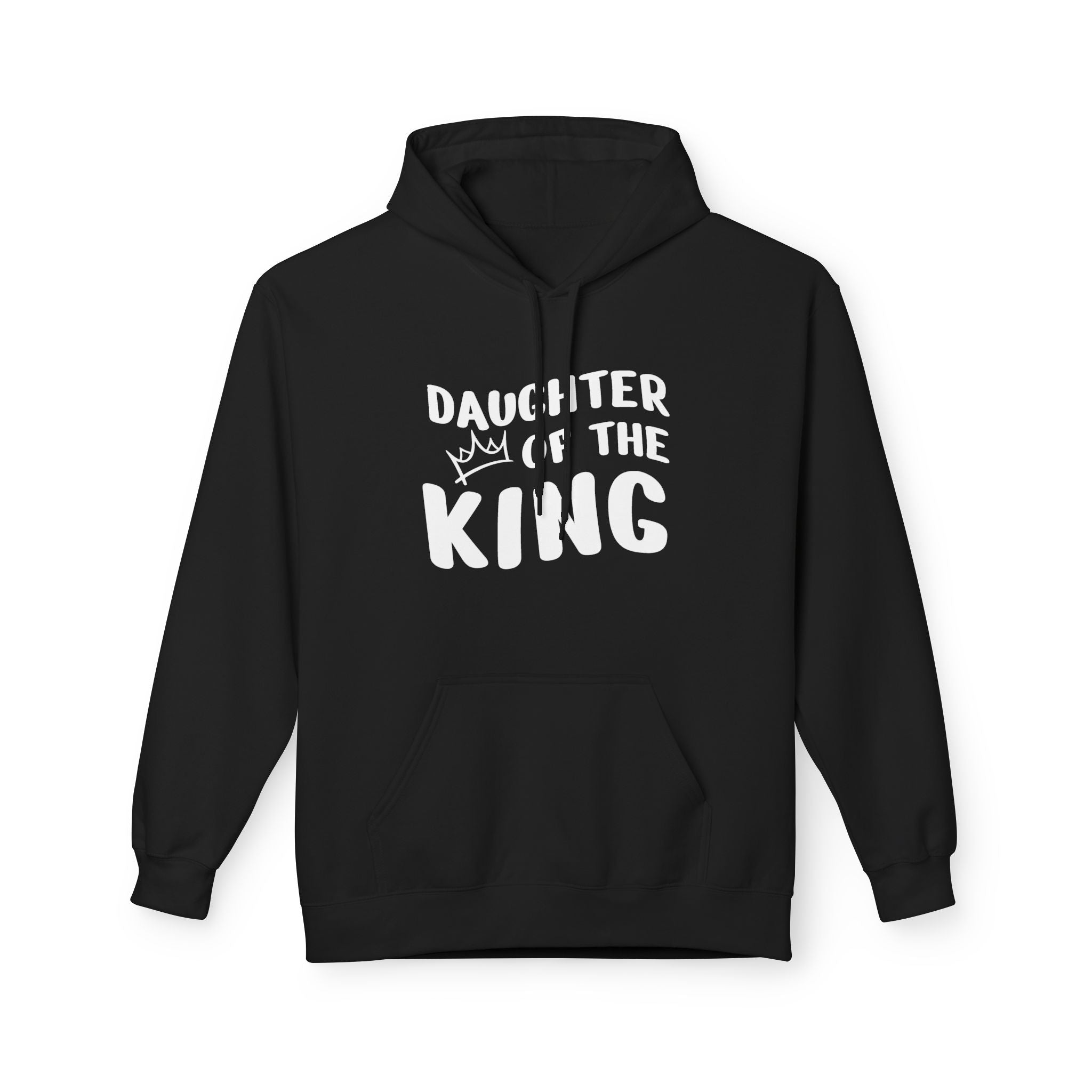 Faith Based Teen Girls Fleece Hoodie - Daughter of the King Hoodie | Hoodie by atgodanddesigns