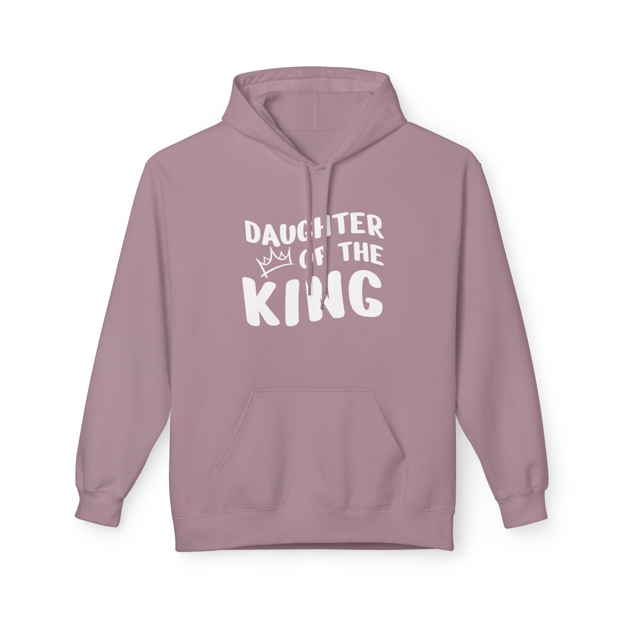 Faith Based Teen Girls Fleece Hoodie - Daughter of the King Hoodie | Hoodie by atgodanddesigns