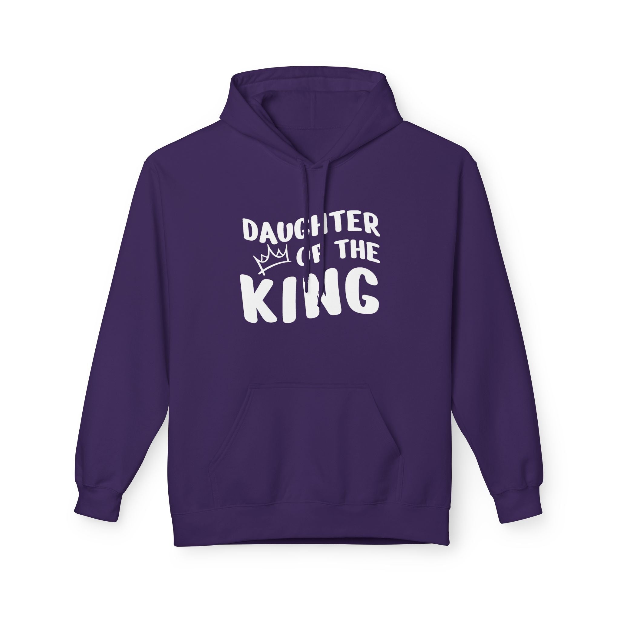 Faith Based Teen Girls Fleece Hoodie - Daughter of the King Hoodie | Hoodie by atgodanddesigns