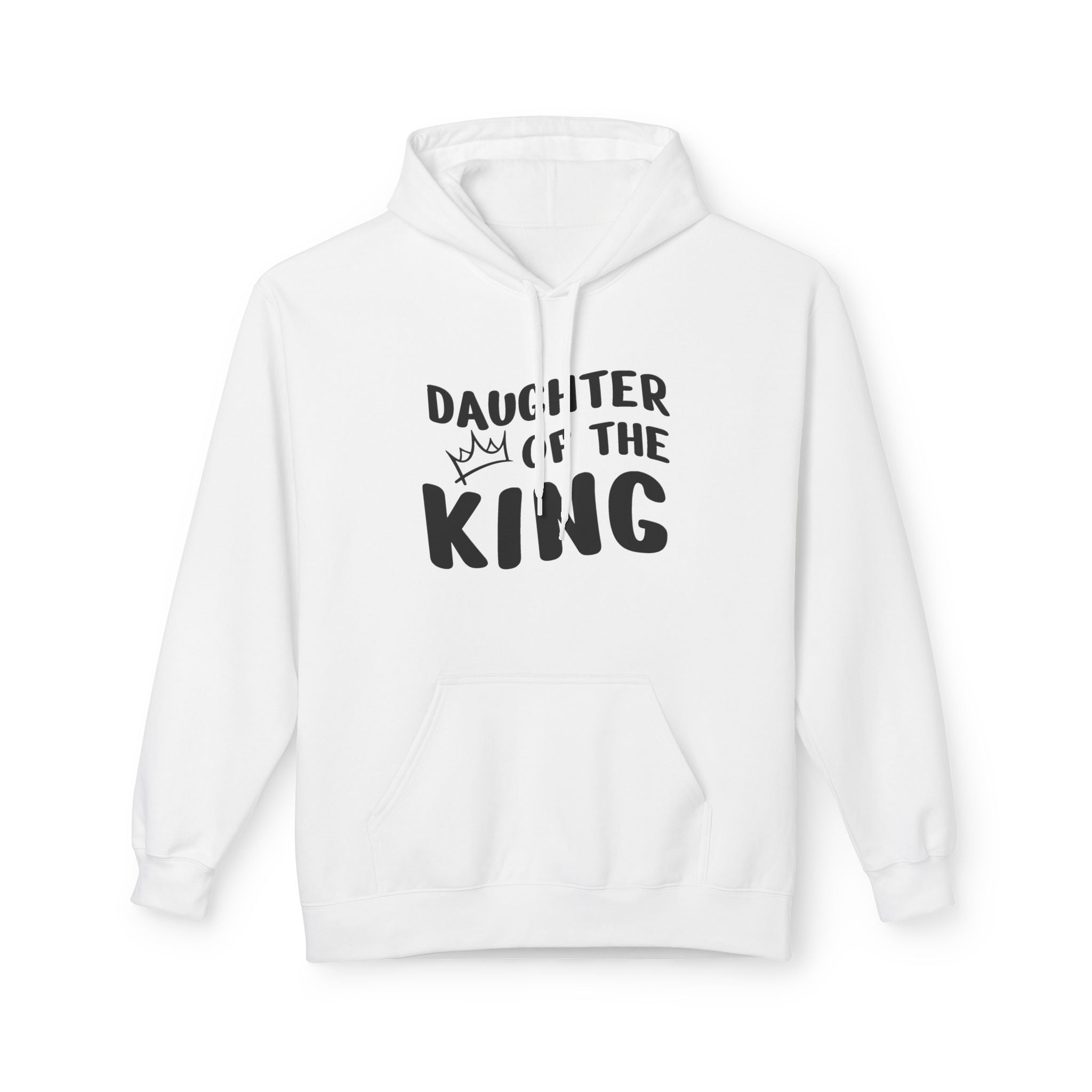Faith Based Teen Girls Fleece Hoodie - Daughter of the King Hoodie | Hoodie by atgodanddesigns
