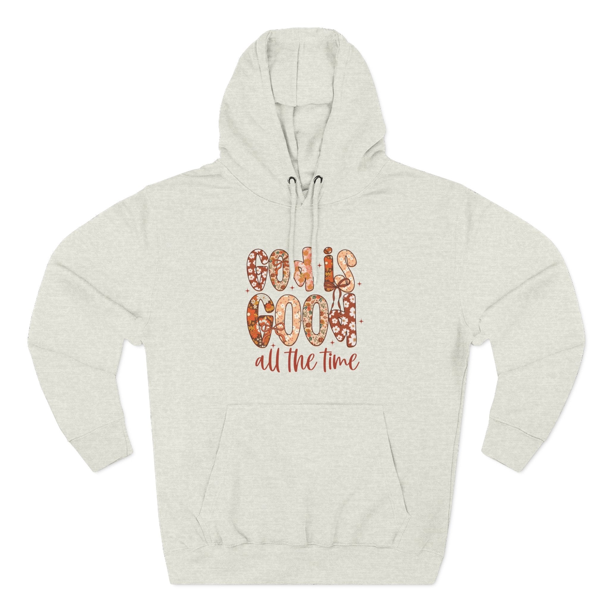 Faith Based Teen Girls Hoodie - God Is Good All The Time | Hoodie by atgodanddesigns