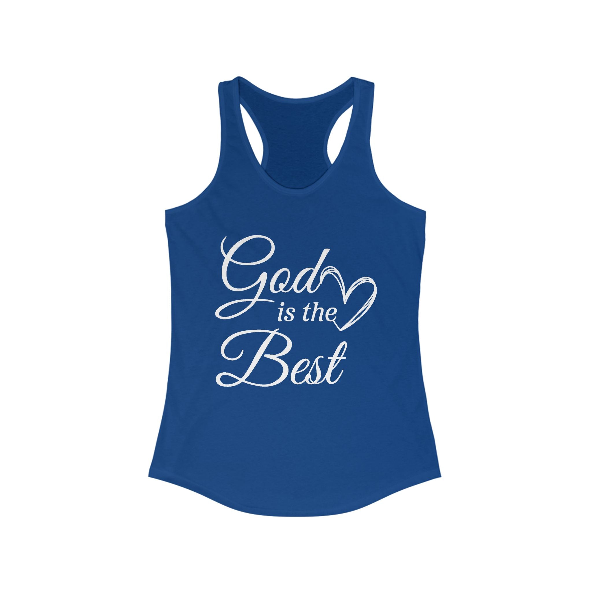 Faith Based Teen Girls Racerback Tank - God Is The Best | Tank Top by atgodanddesigns
