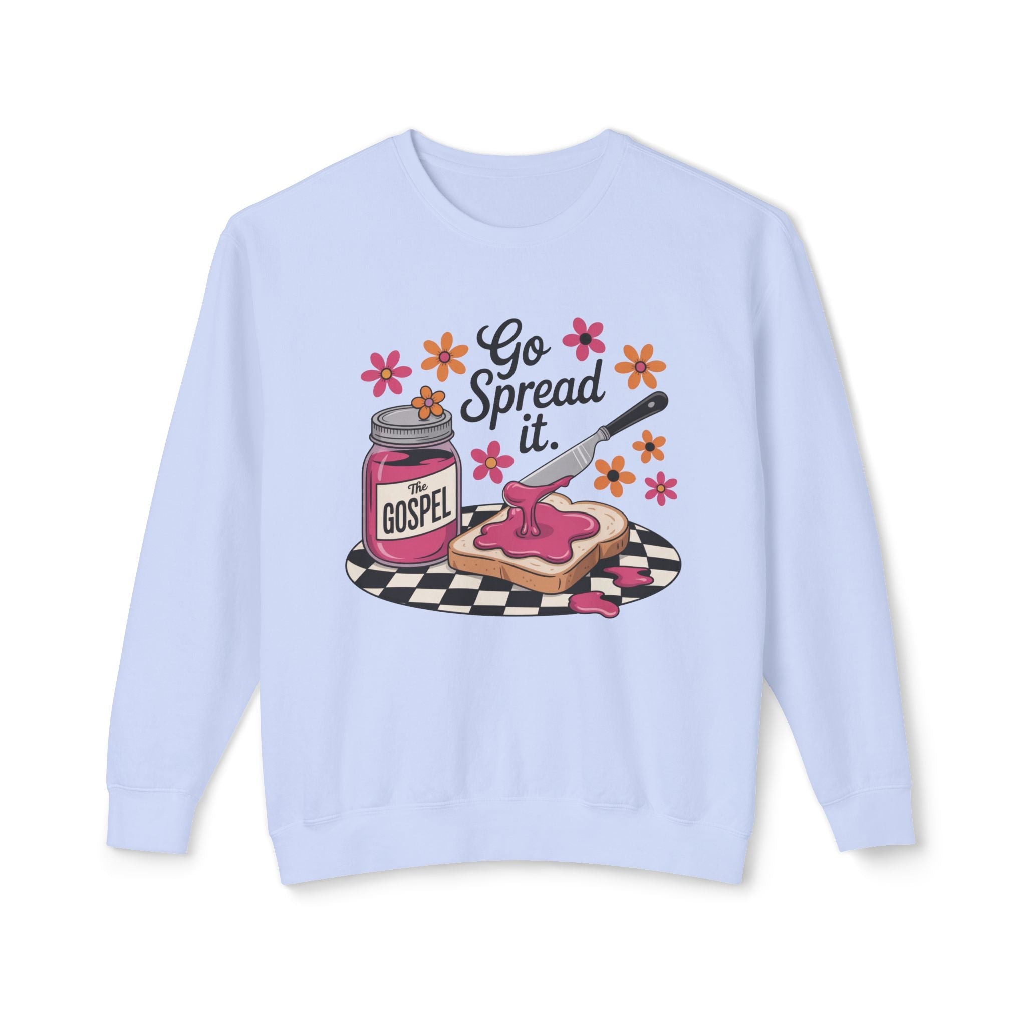 Faith Based Teen Girls Sweatshirt - Go Spread It | Sweatshirt by atgodanddesigns