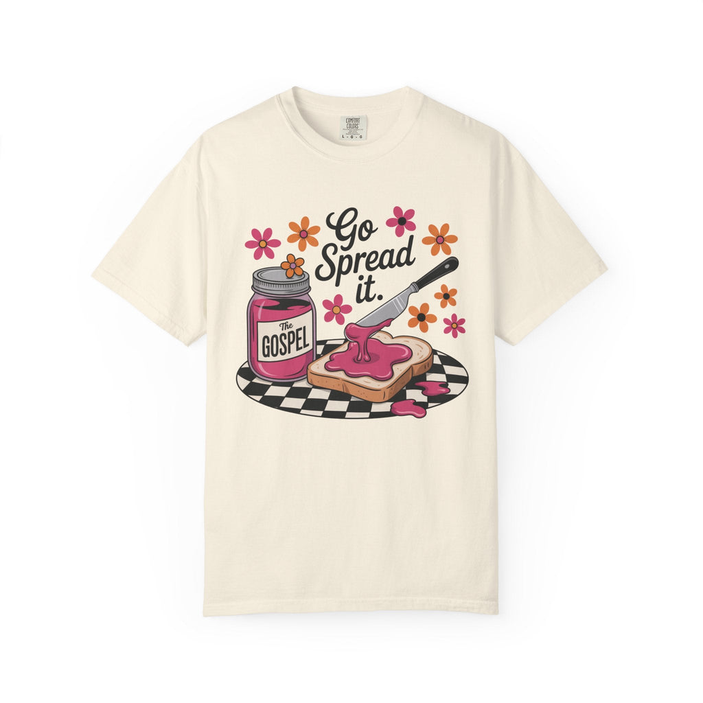 Faith Based Teen Girls T-Shirt - Go Spread It | T-Shirt by atgodanddesigns