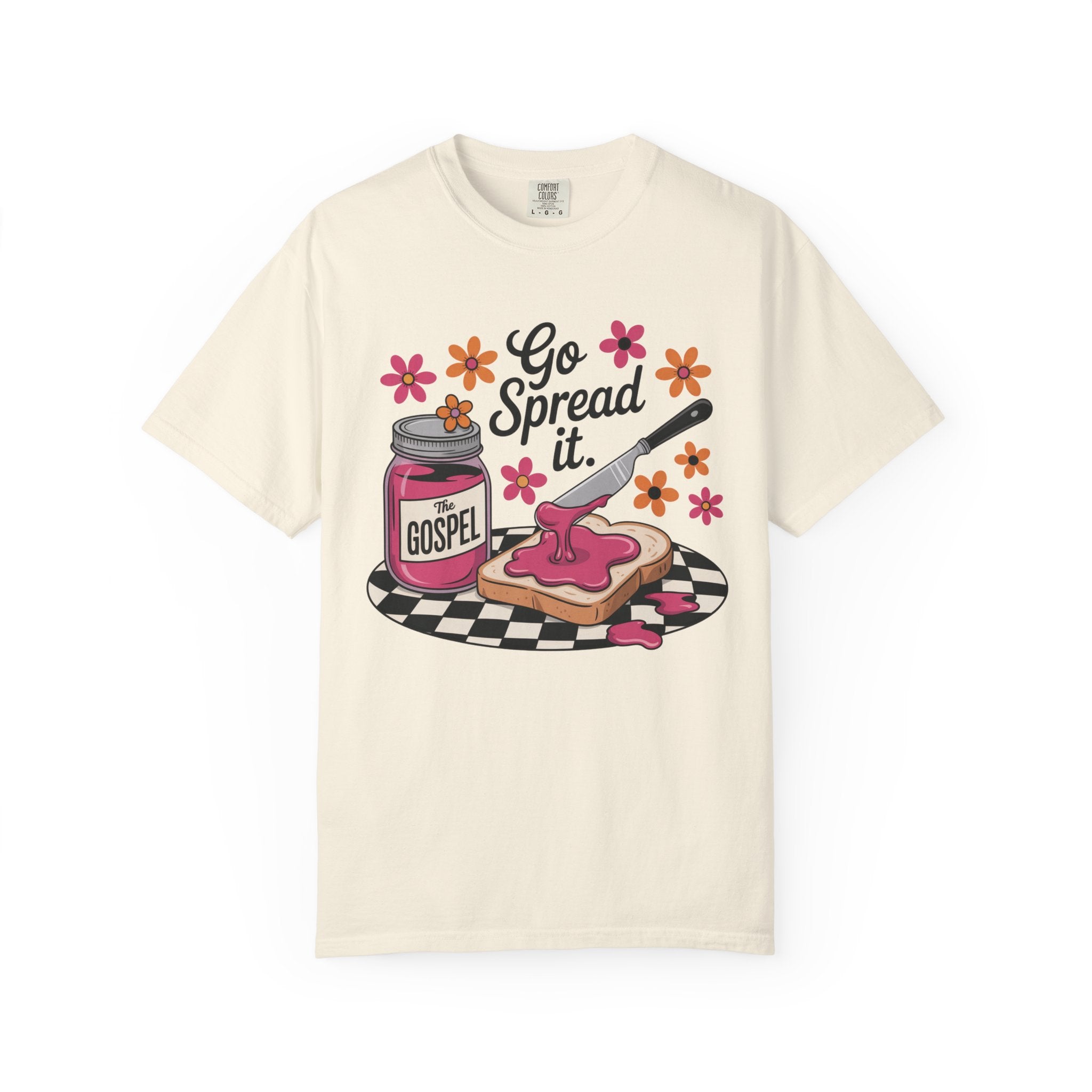 Faith Based Teen Girls T-Shirt - Go Spread It | T-Shirt by atgodanddesigns