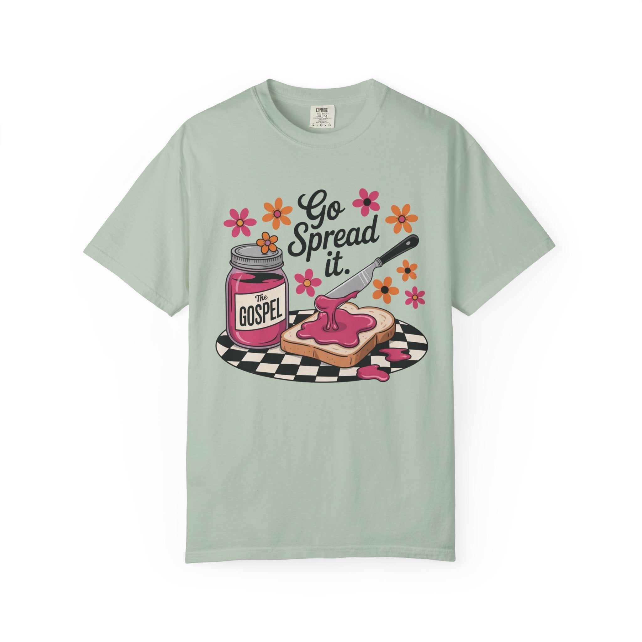 Faith Based Teen Girls T-Shirt - Go Spread It | T-Shirt by atgodanddesigns