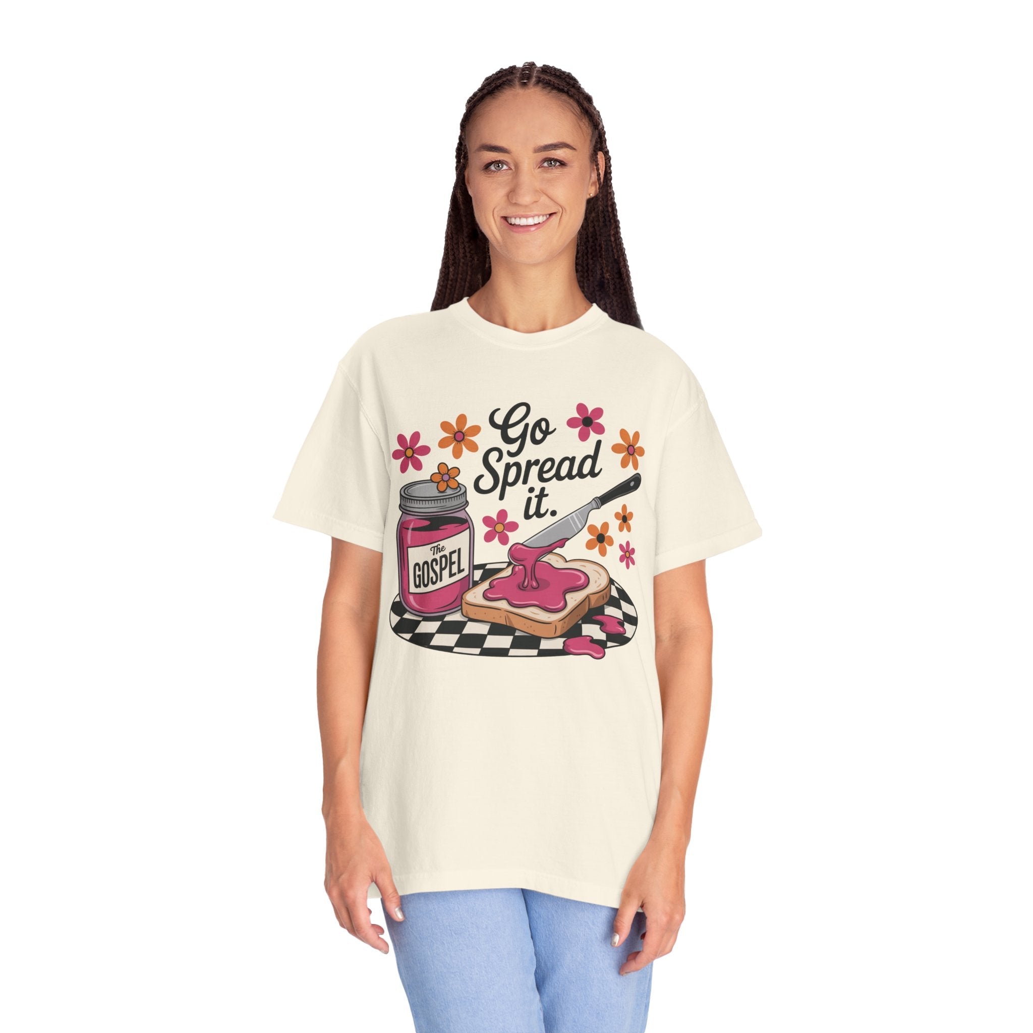 Faith Based Teen Girls T-Shirt - Go Spread It | T-Shirt by atgodanddesigns