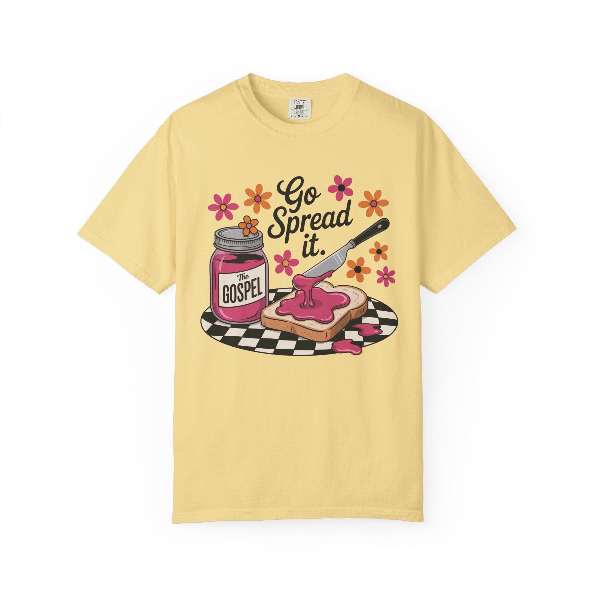 Faith Based Teen Girls T-Shirt - Go Spread It | T-Shirt by atgodanddesigns