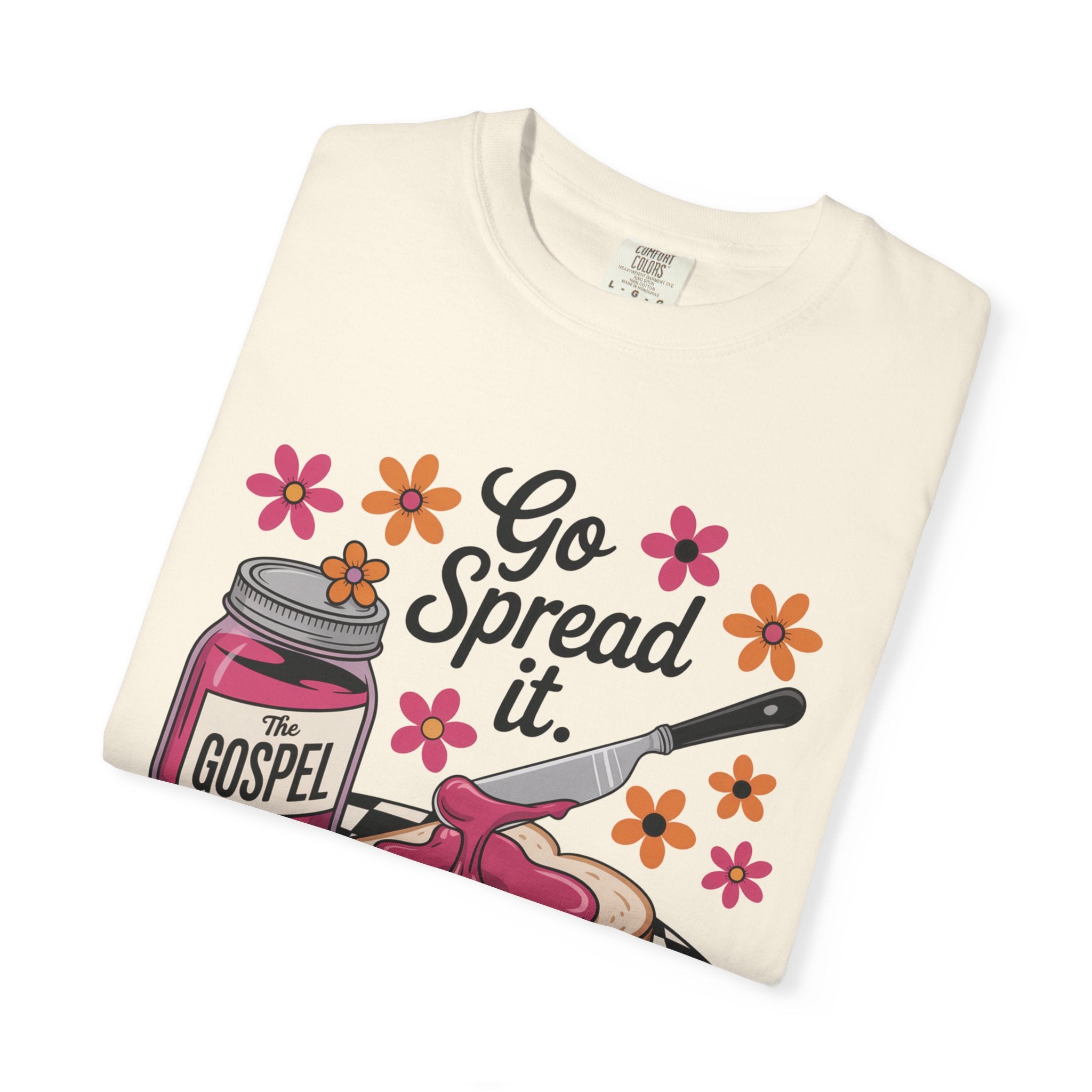 Faith Based Teen Girls T-Shirt - Go Spread It | T-Shirt by atgodanddesigns