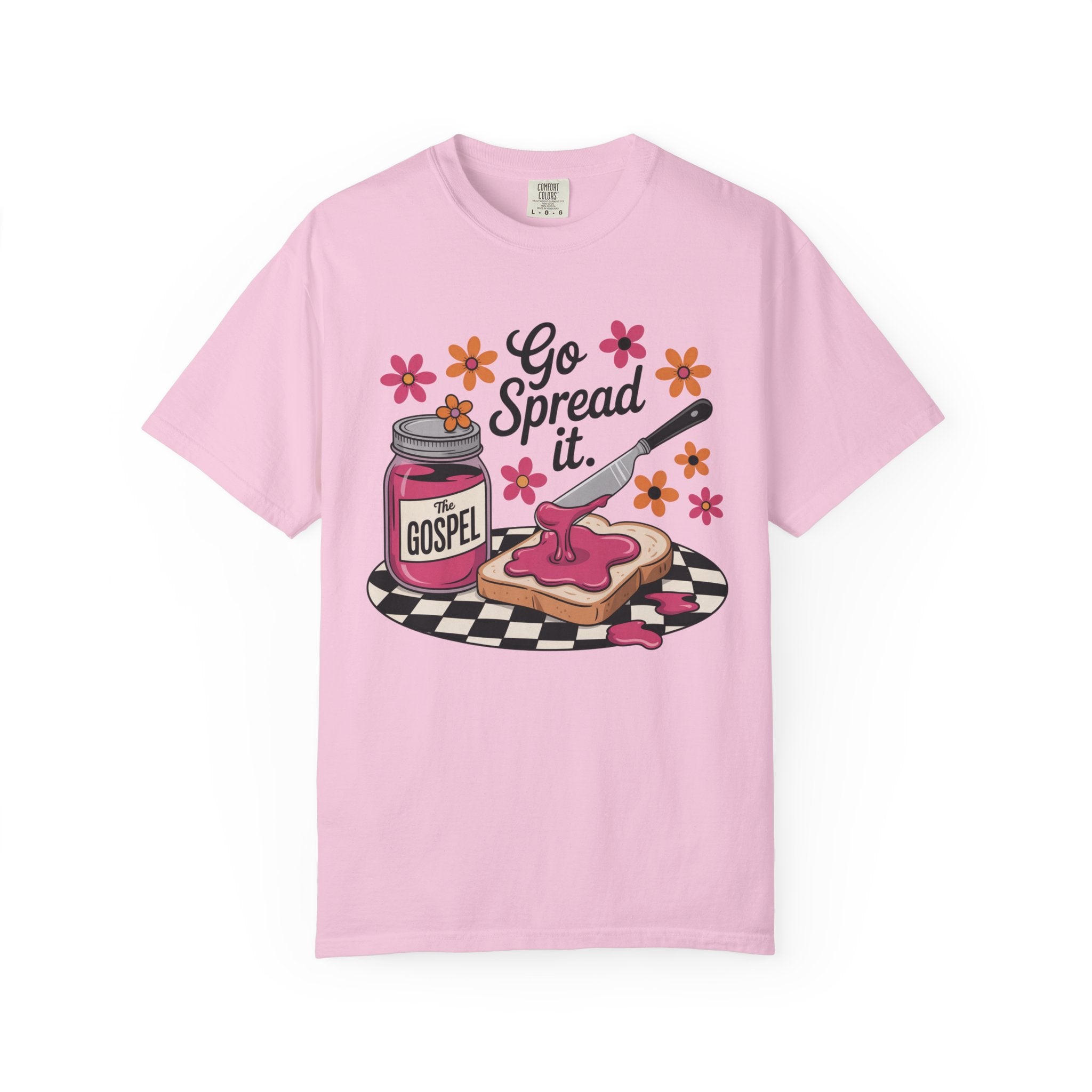 Faith Based Teen Girls T-Shirt - Go Spread It | T-Shirt by atgodanddesigns