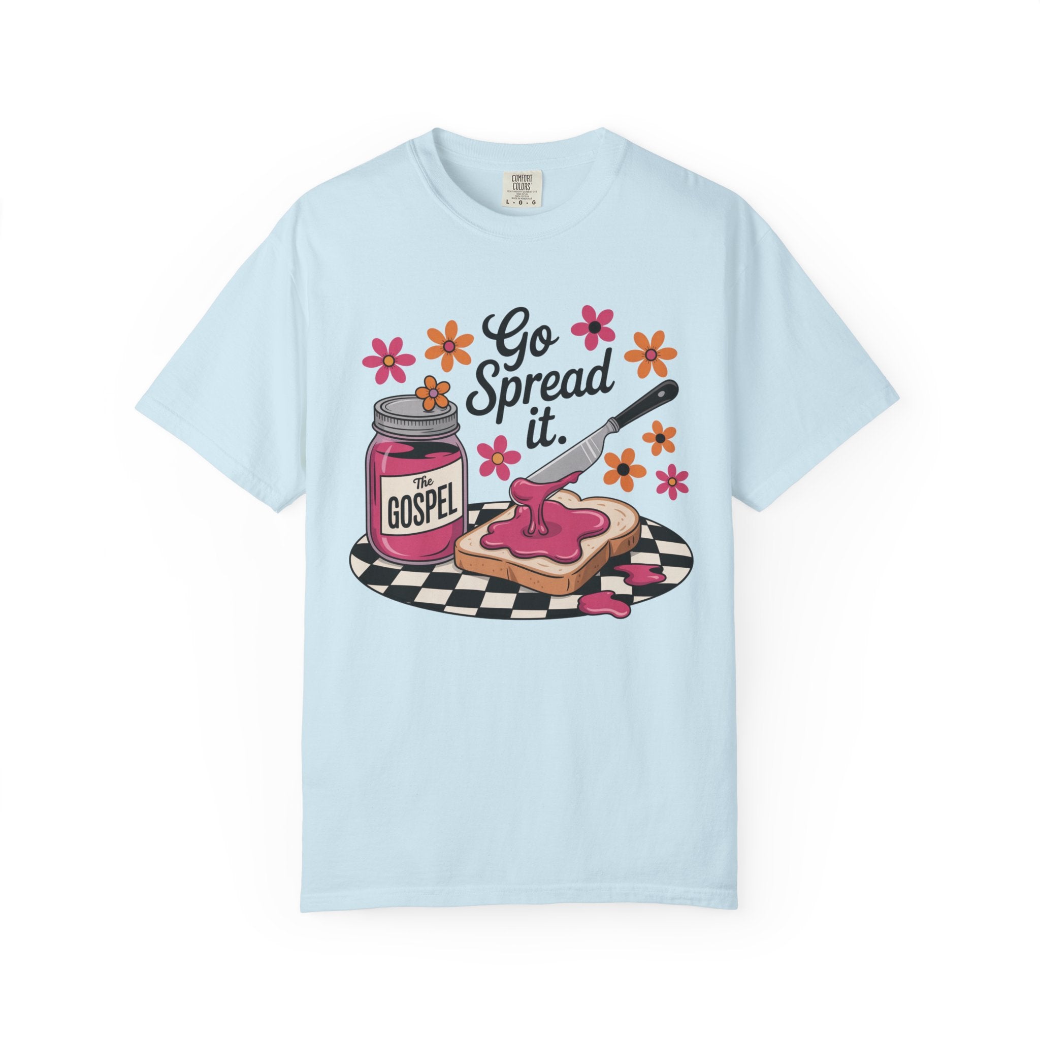 Faith Based Teen Girls T-Shirt - Go Spread It | T-Shirt by atgodanddesigns