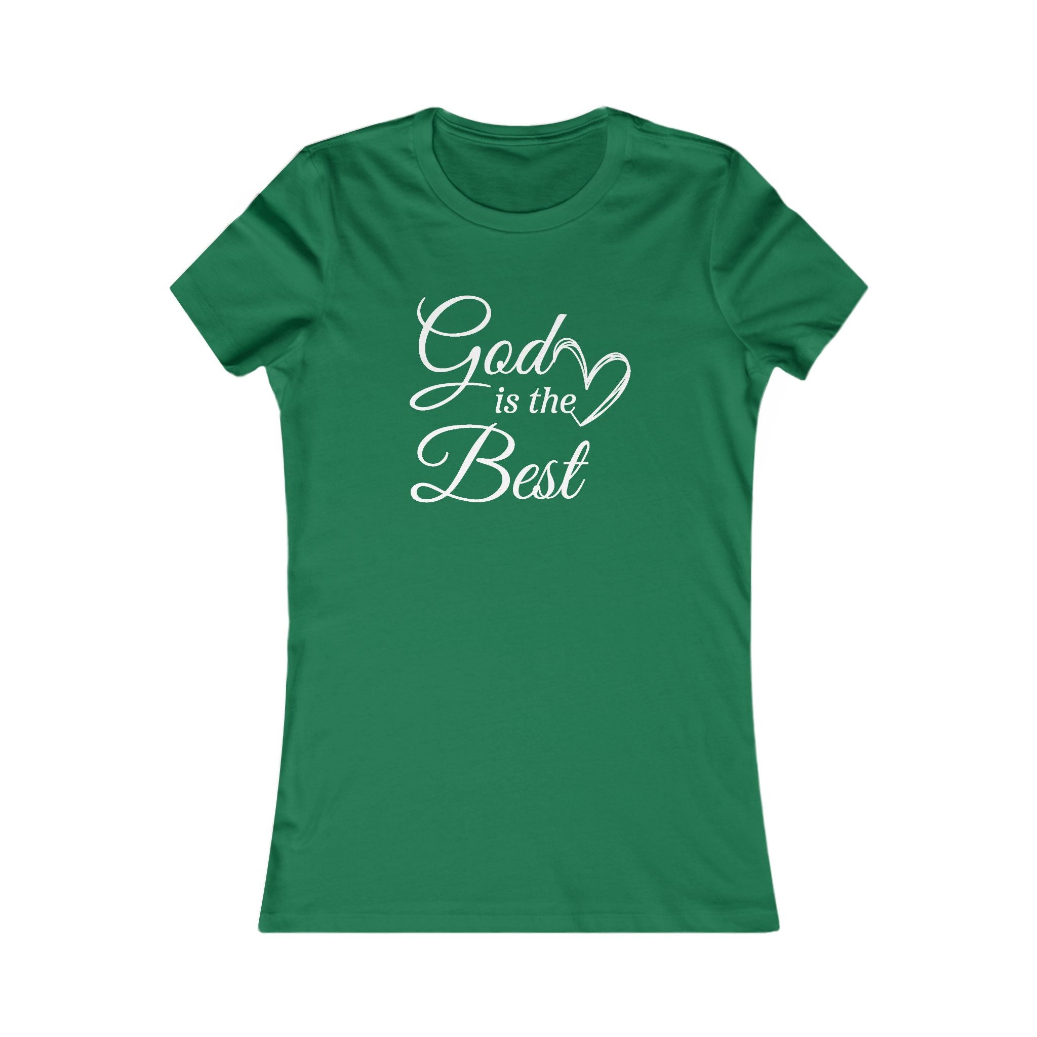 Faith Based Teen Girls T-Shirt - God Is The Best | T-Shirt by atgodanddesigns