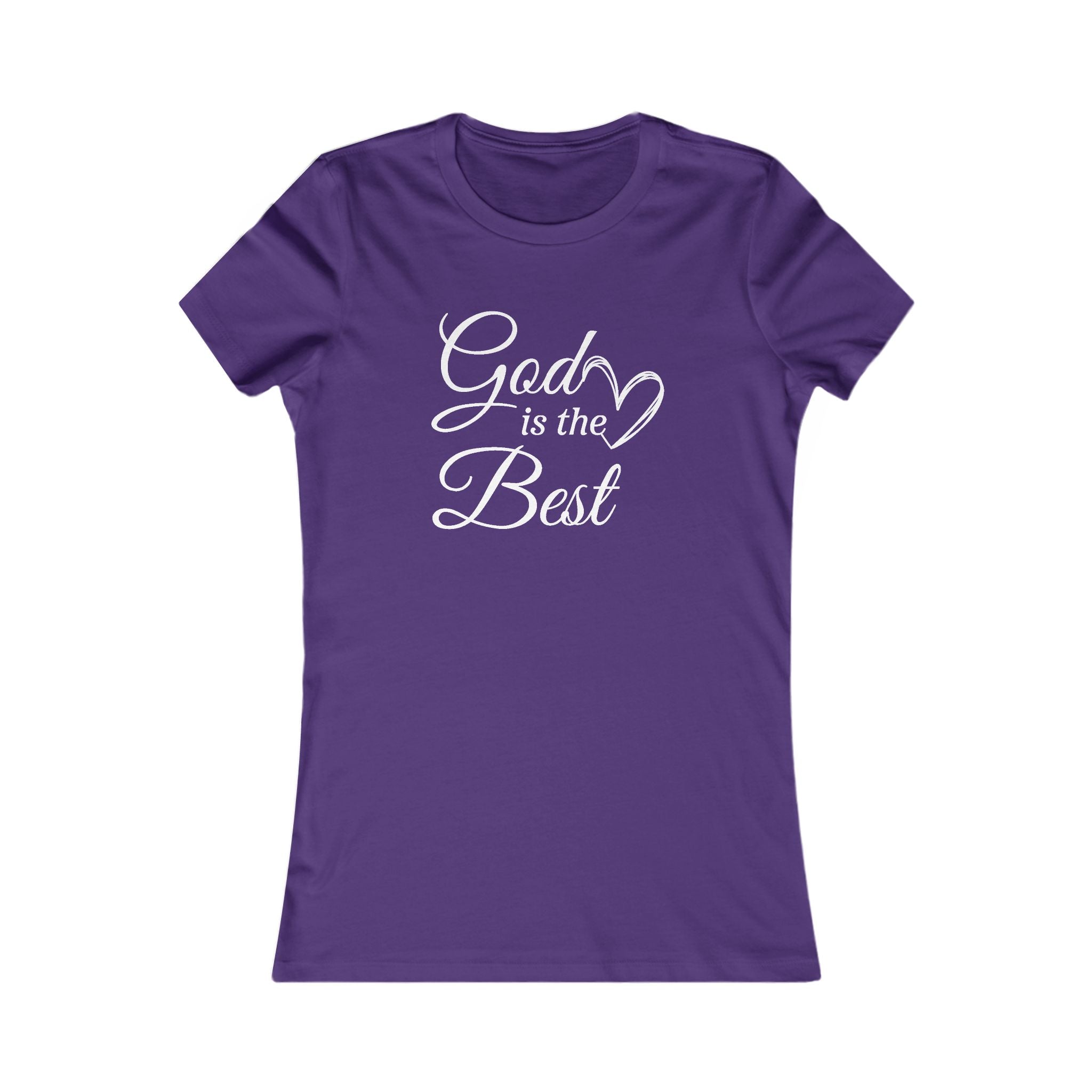 Faith Based Teen Girls T-Shirt - God Is The Best | T-Shirt by atgodanddesigns