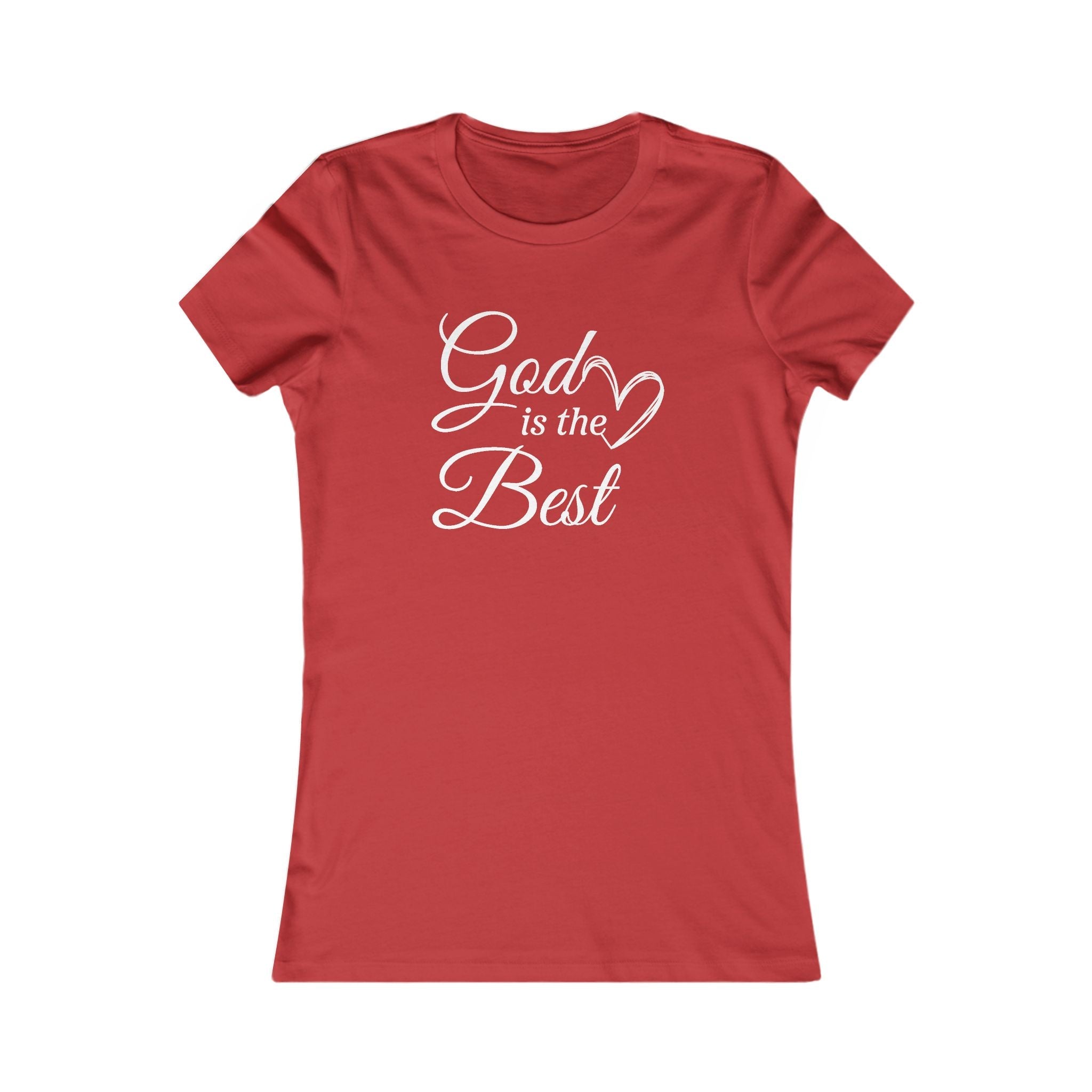 Faith Based Teen Girls T-Shirt - God Is The Best | T-Shirt by atgodanddesigns