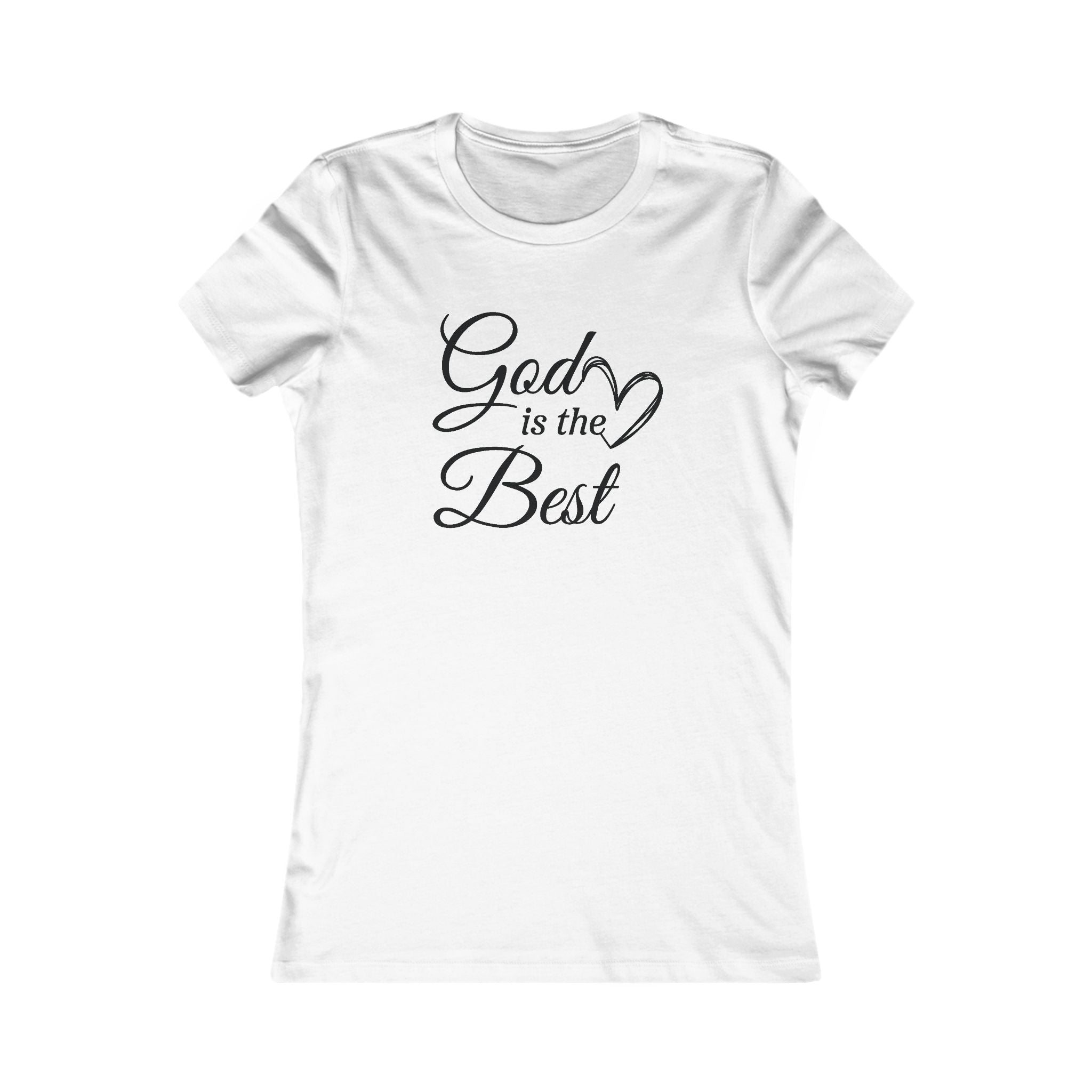 Faith Based Teen Girls T-Shirt - God Is The Best | T-Shirt by atgodanddesigns