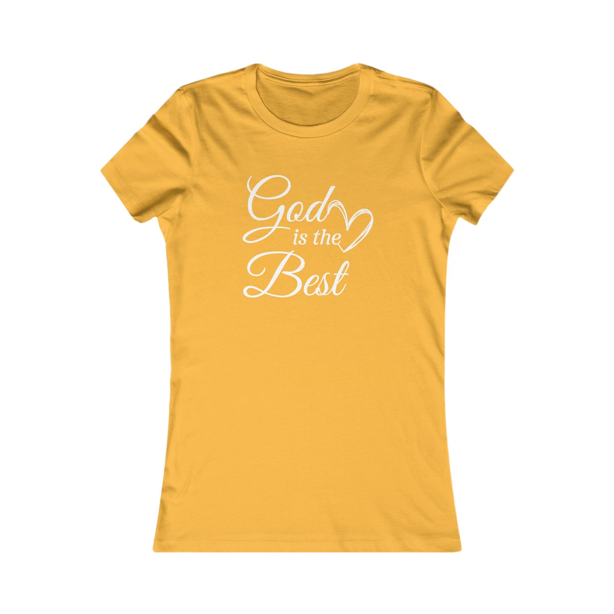 Faith Based Teen Girls T-Shirt - God Is The Best | T-Shirt by atgodanddesigns