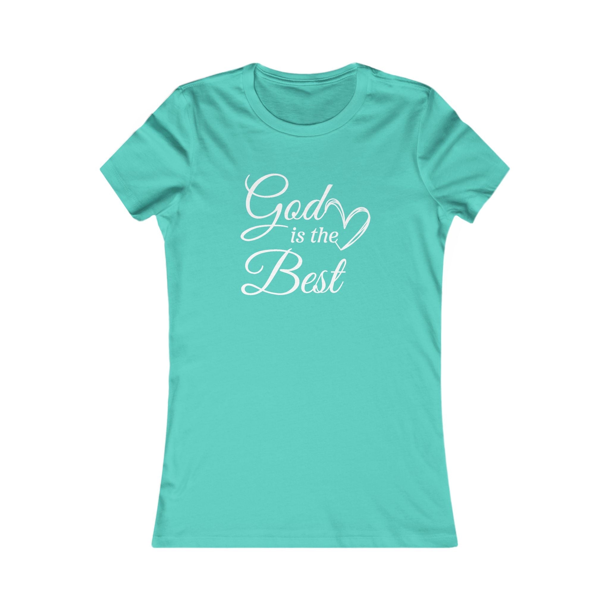 Faith Based Teen Girls T-Shirt - God Is The Best | T-Shirt by atgodanddesigns